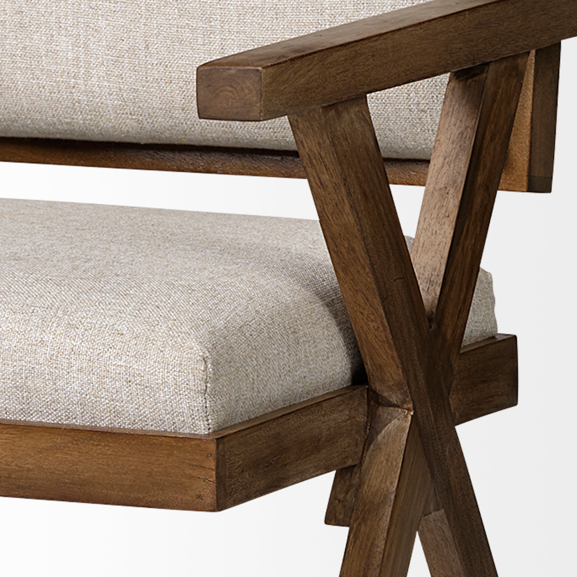 Topanga Dining Chair - Medium Brown Wood