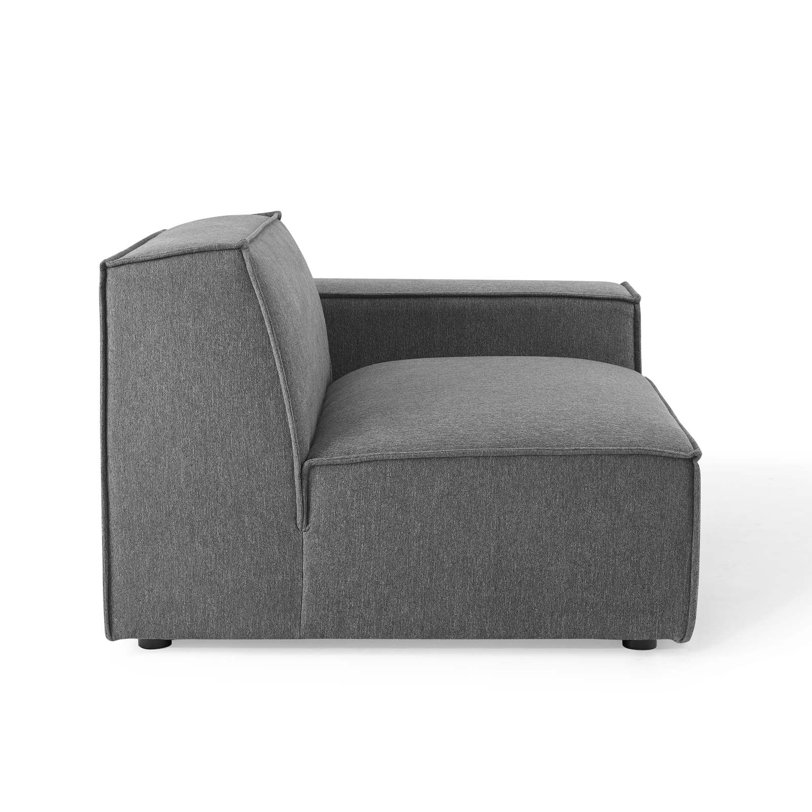 Breeze 5 Piece Extended Sectional - Charcoal