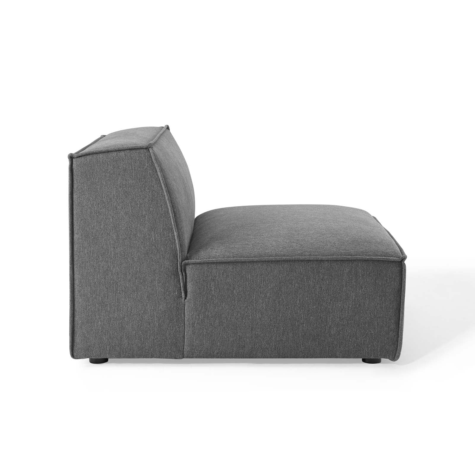 Breeze 5 Piece Extended Sectional - Charcoal