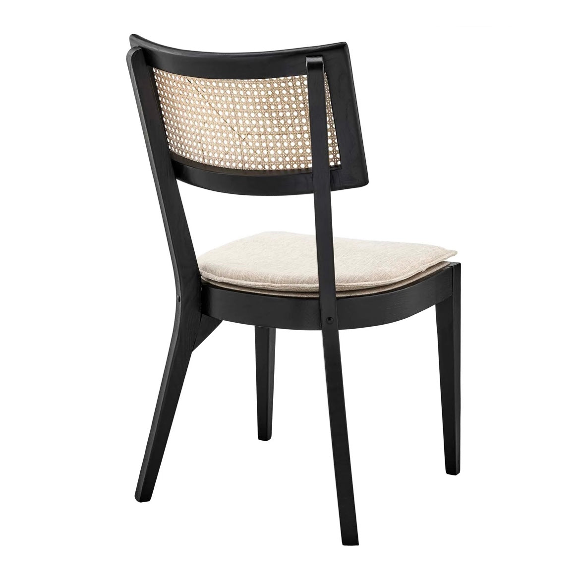Caledonia Wood Dining Chair - Beige