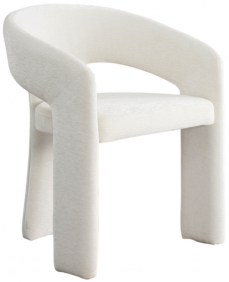 Rendition Fabric Dining Chair- Cream