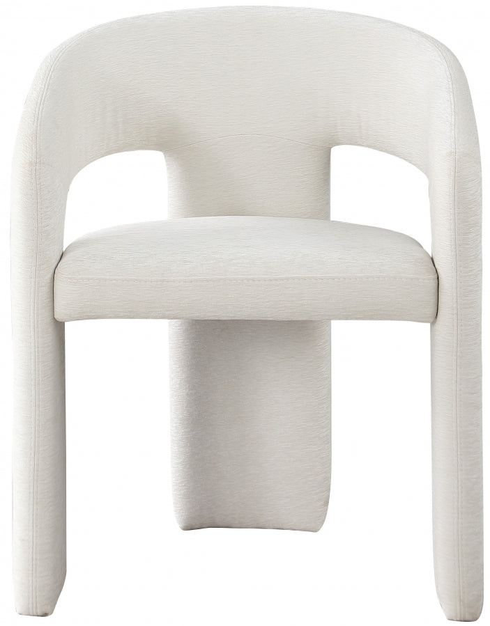Rendition Fabric Dining Chair- Cream