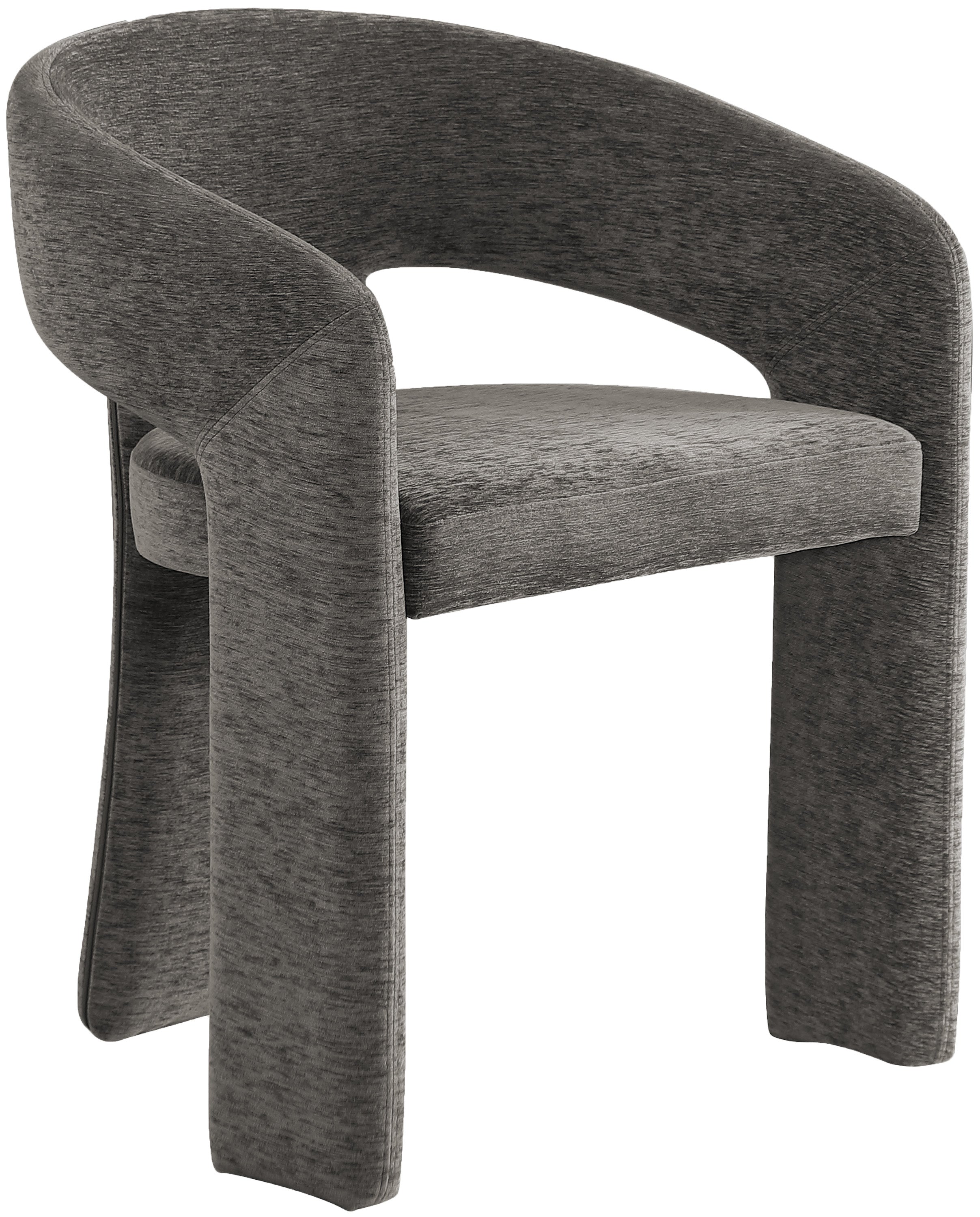 Rendition Fabric Dining Chair- Grey