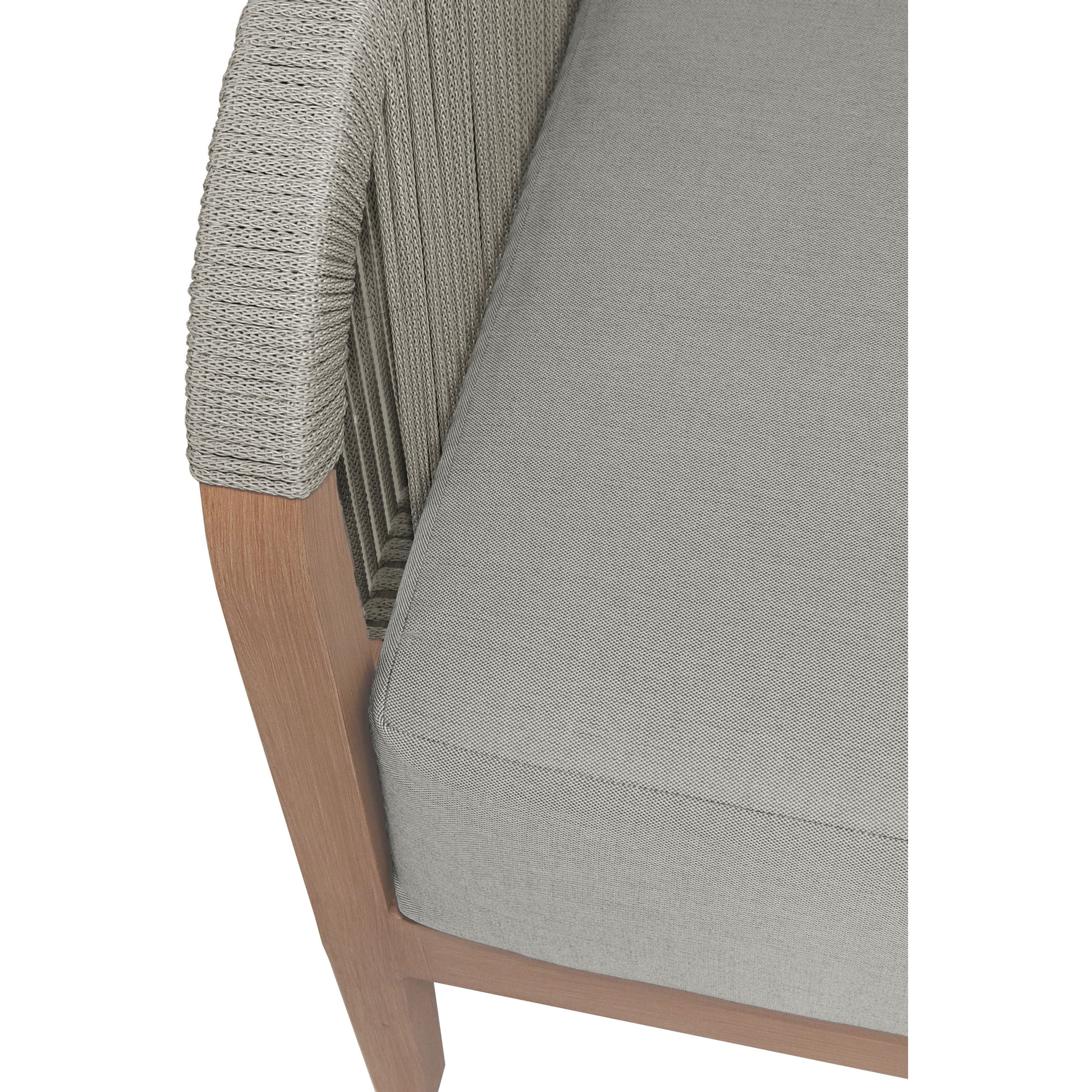 Maui Water Resistant Fabric Outdoor Patio Sofa - Grey