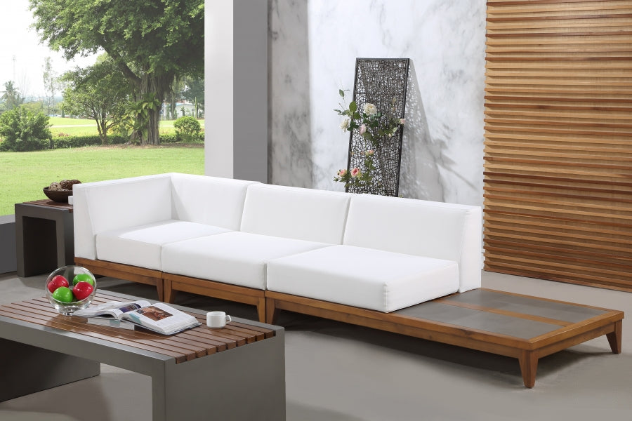 Rio Waterproof Modular 3 Piece Integrated Table Outdoor Sofa