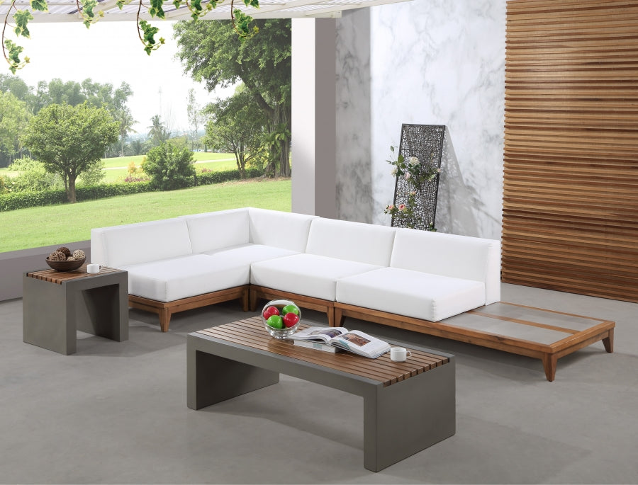 Rio Waterproof Modular 4 Piece Integrated Table Outdoor Sectional