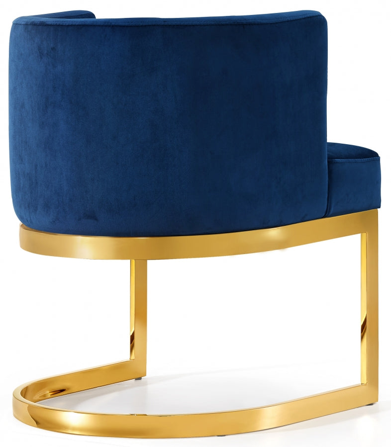 Gianna Velvet Dining Chair - Gold