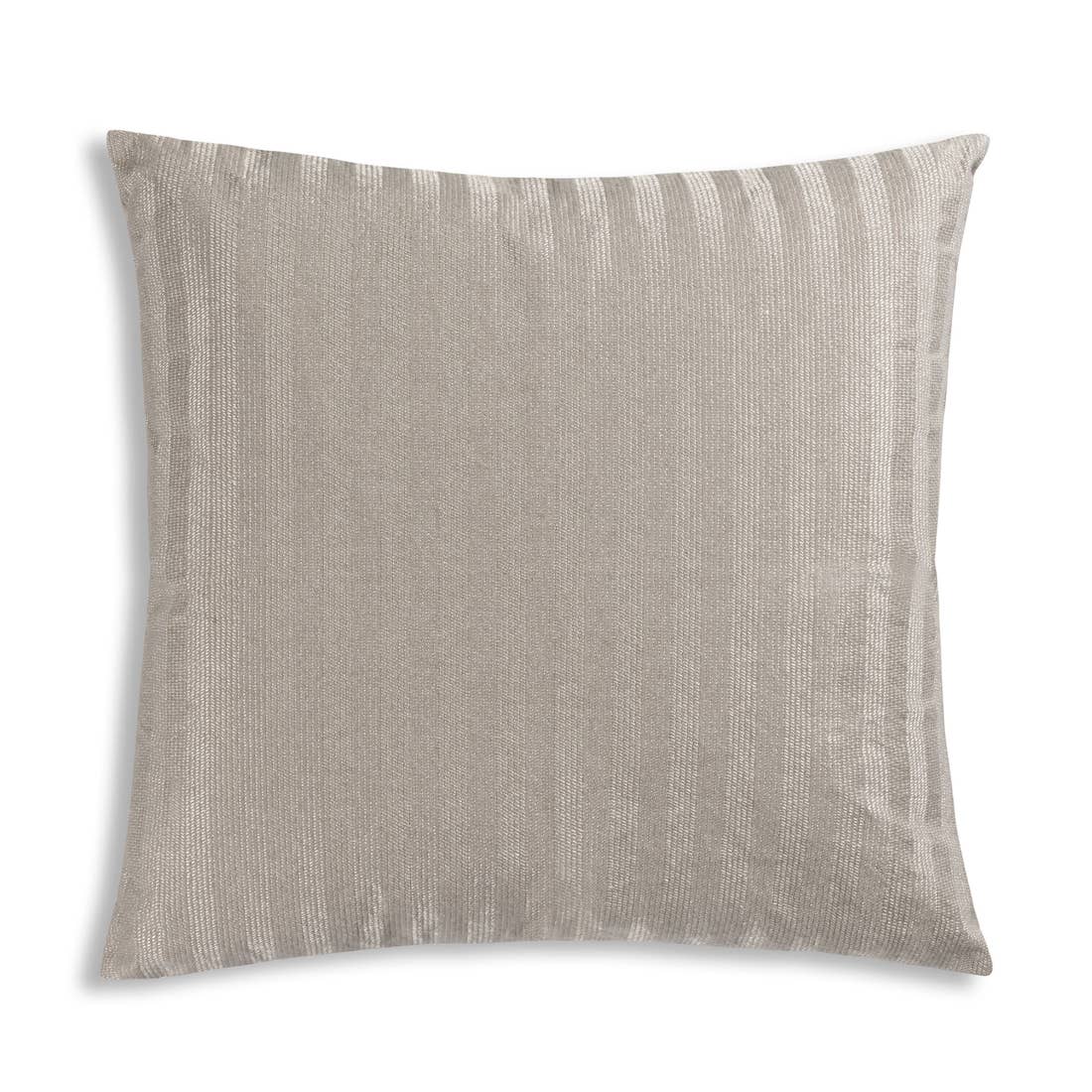 Striped Metallic Pillow