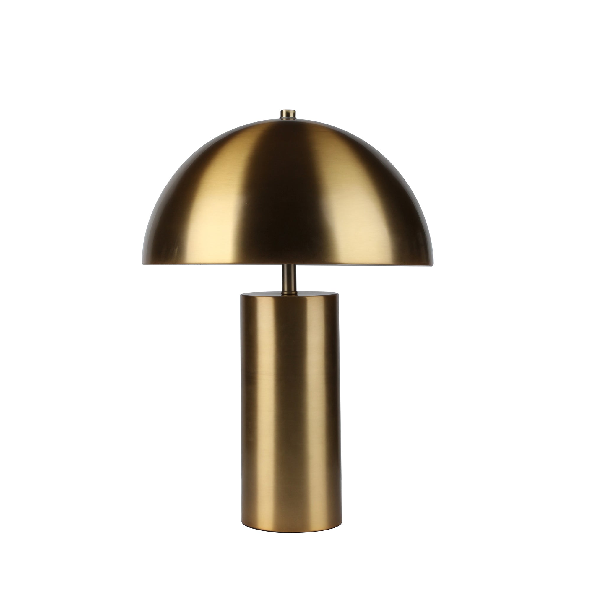 Metal Dome Table Lamp - Gold