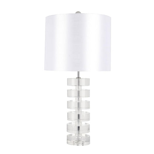 Crystal Multi Tier Table Lamp