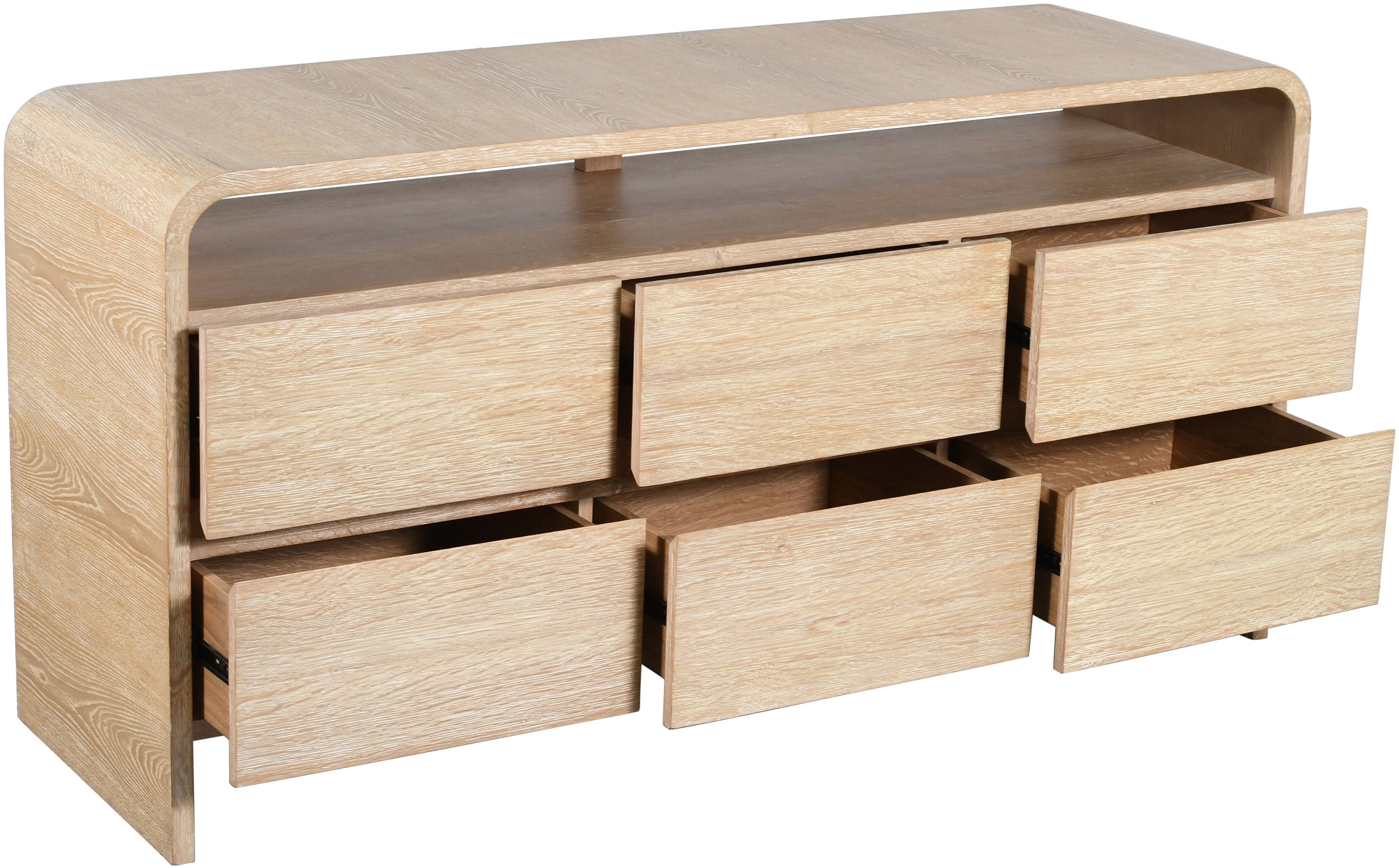 Cresthill White Oak Wood Dresser