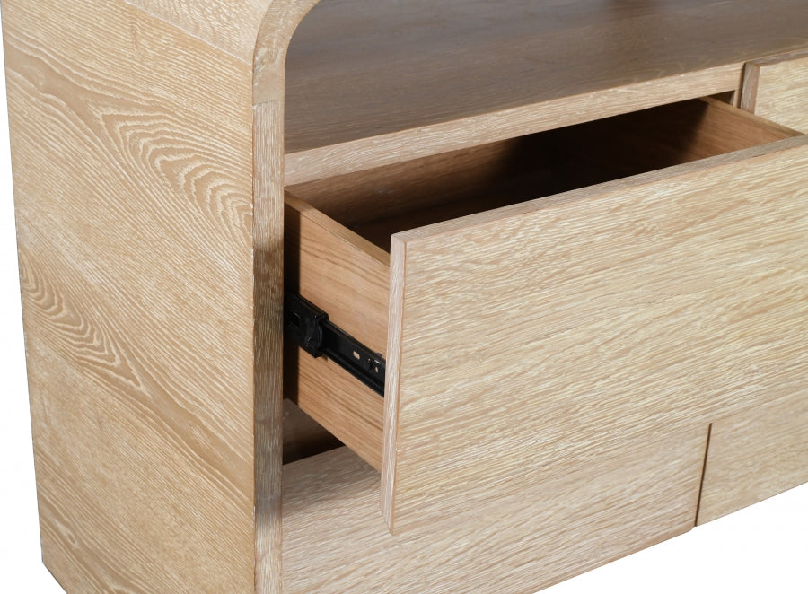 Cresthill White Oak Wood Dresser
