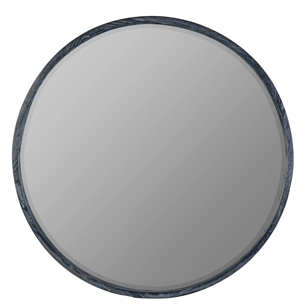 Parson Mirror - Aged Gray