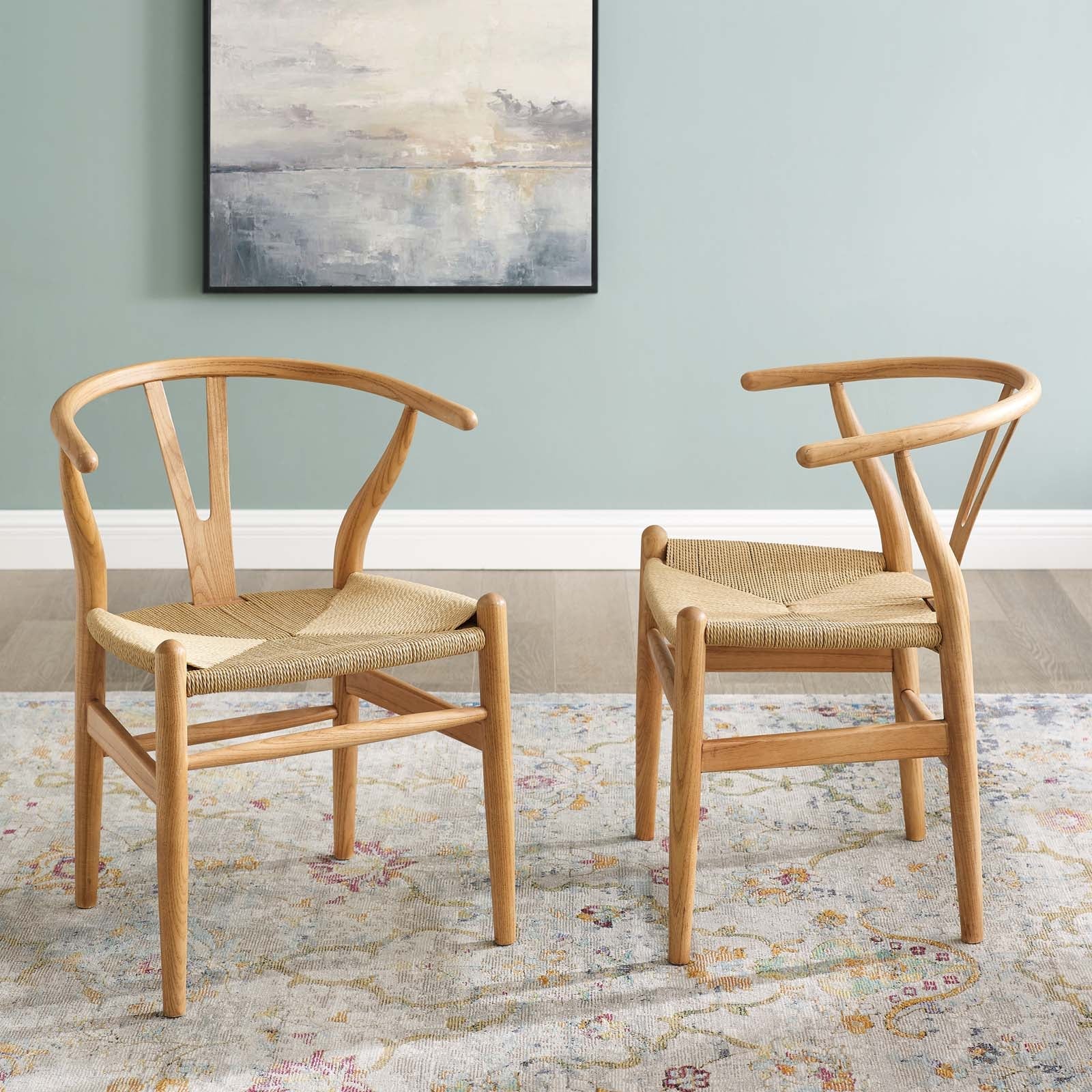 Amish Dining Wood Armchair - Natural