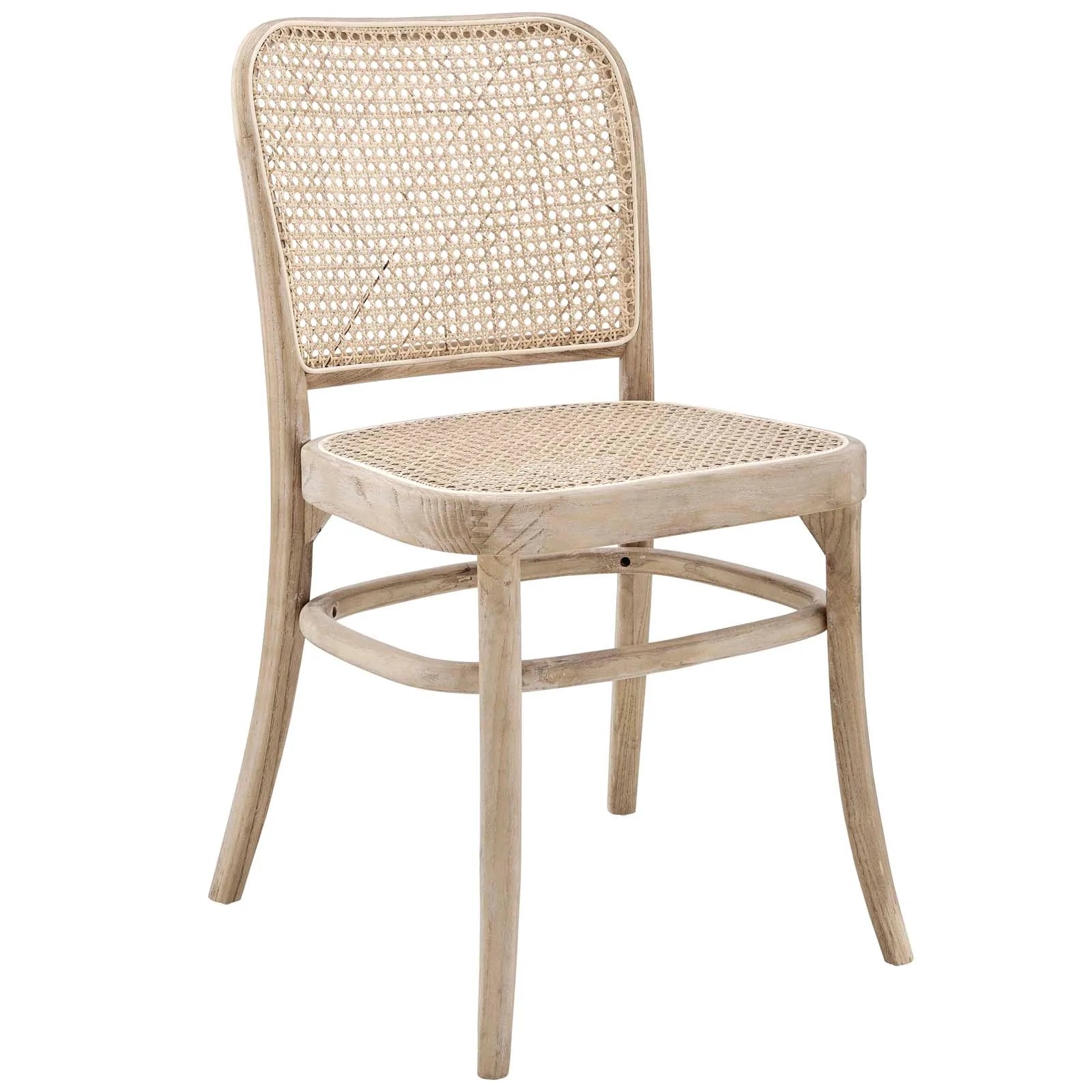 Winona Wood Dining Side Chair - Natural Gray