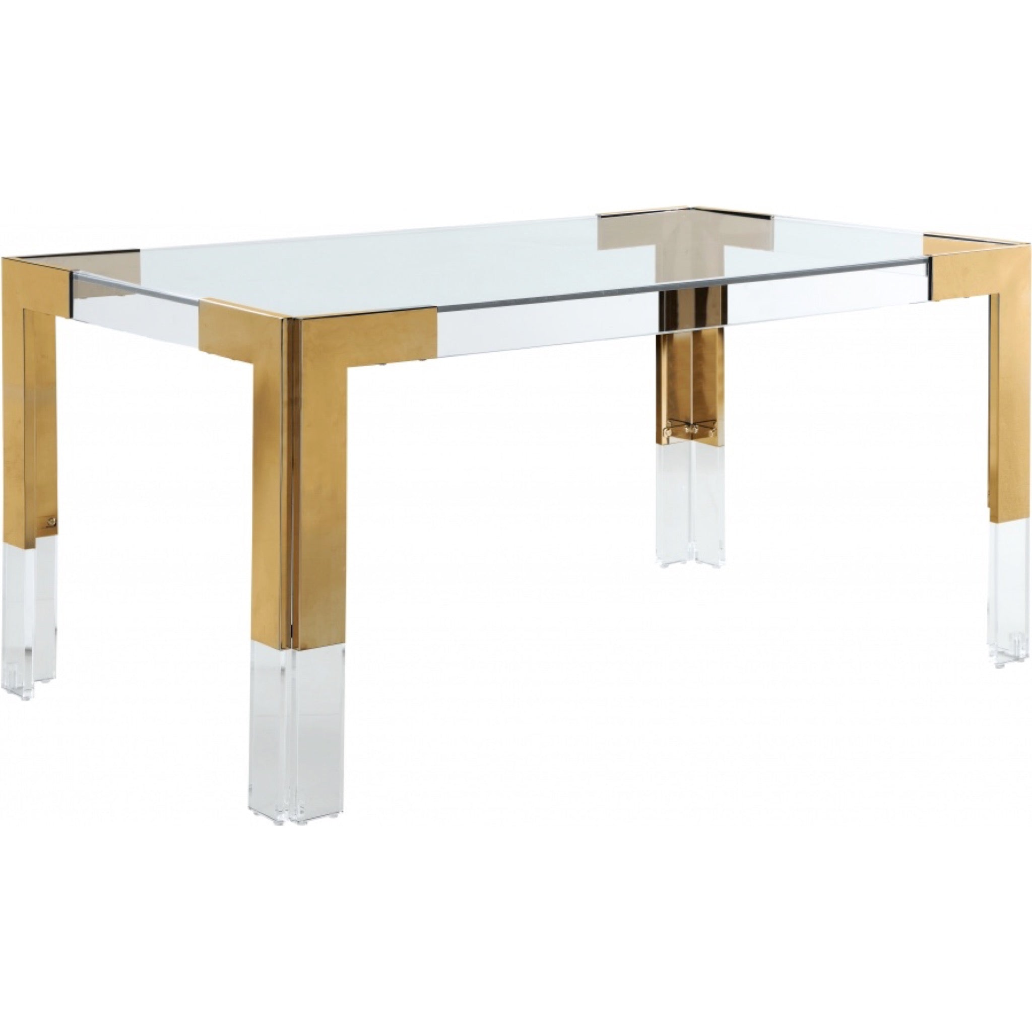 Casper Dining Table - Gold