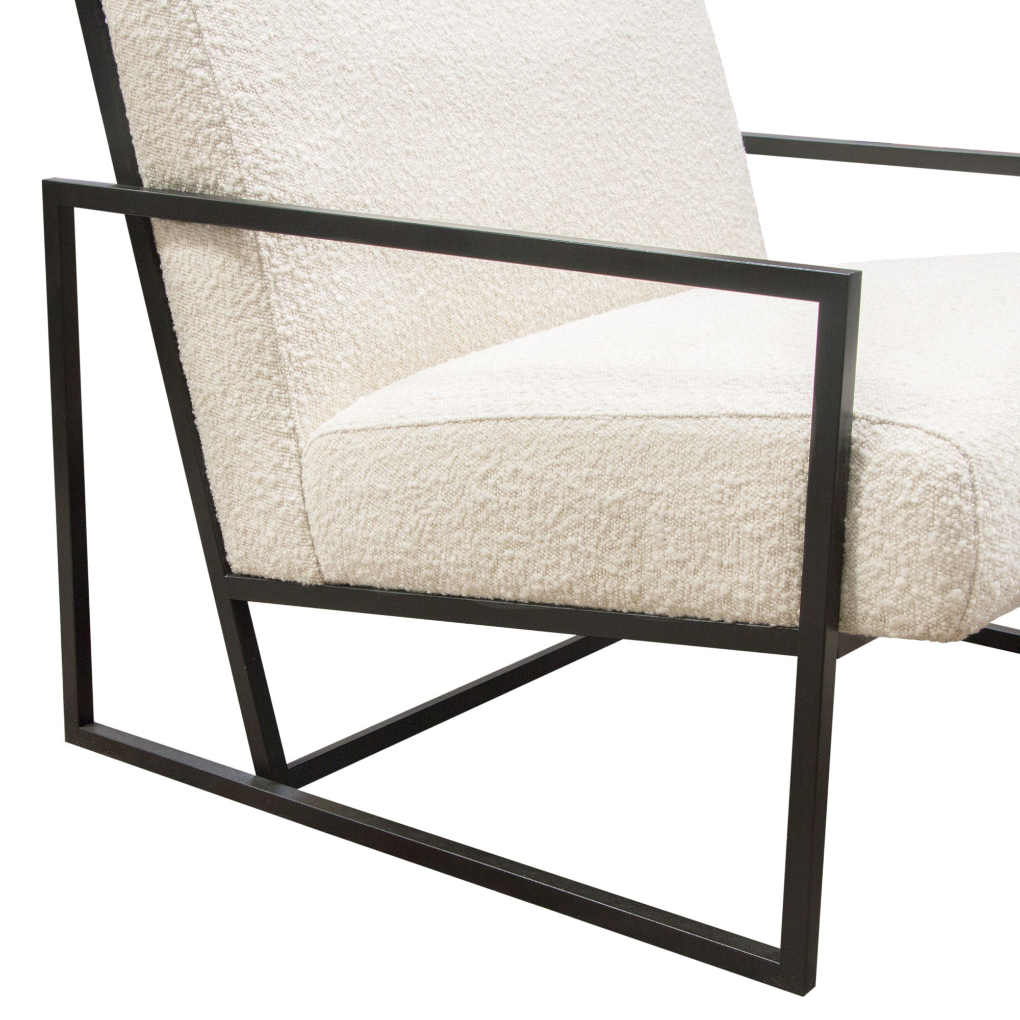 Luxe Boucle Accent Chair