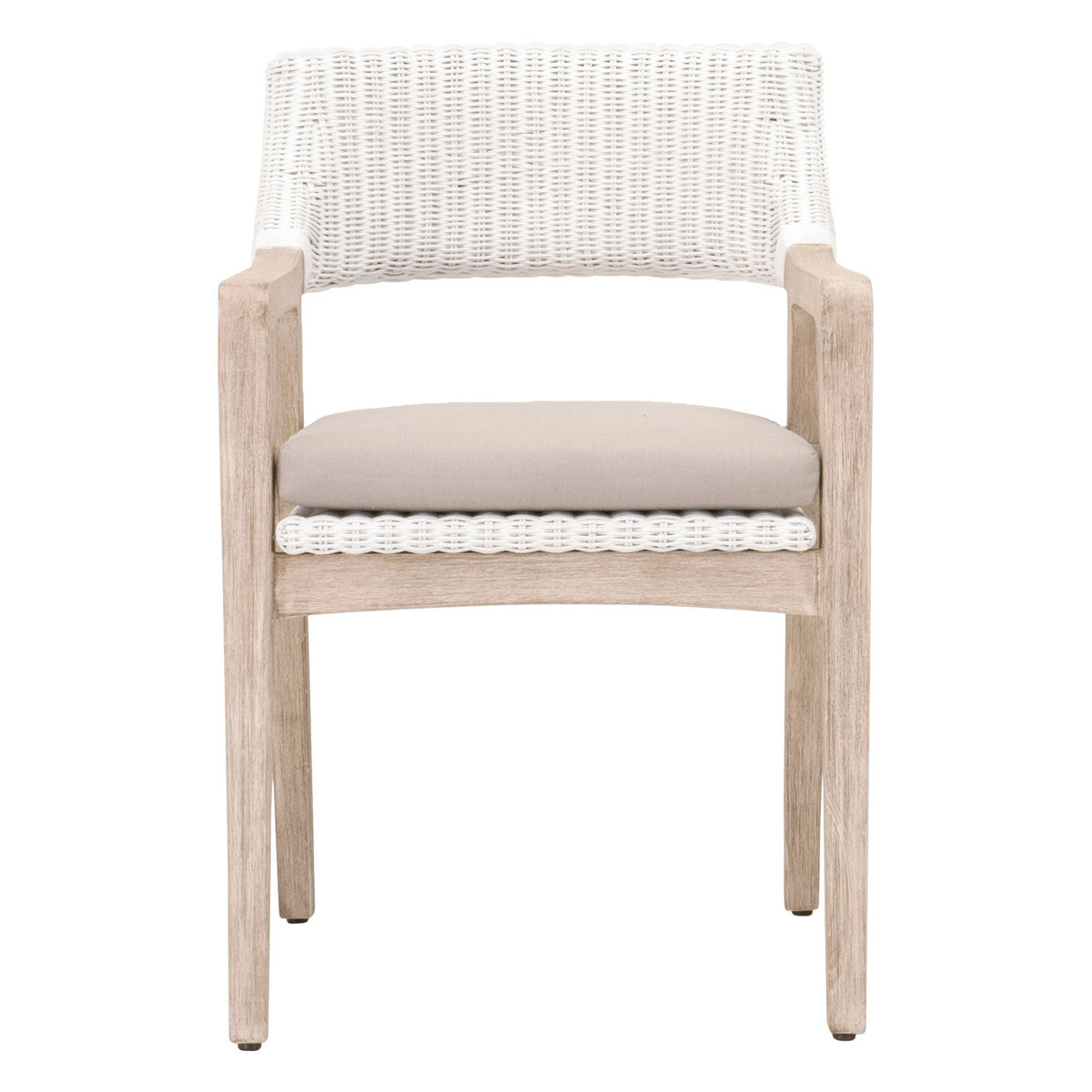 Lucia Arm Chair - Light Gray