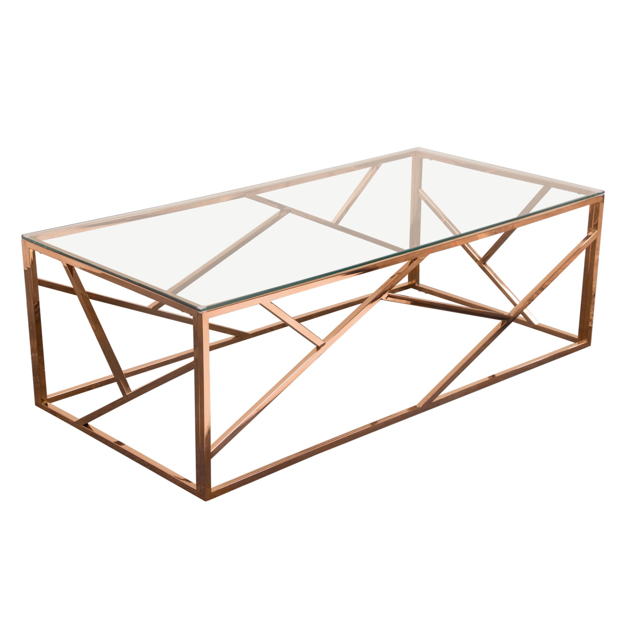 Nest Coffee Table - Rose Gold