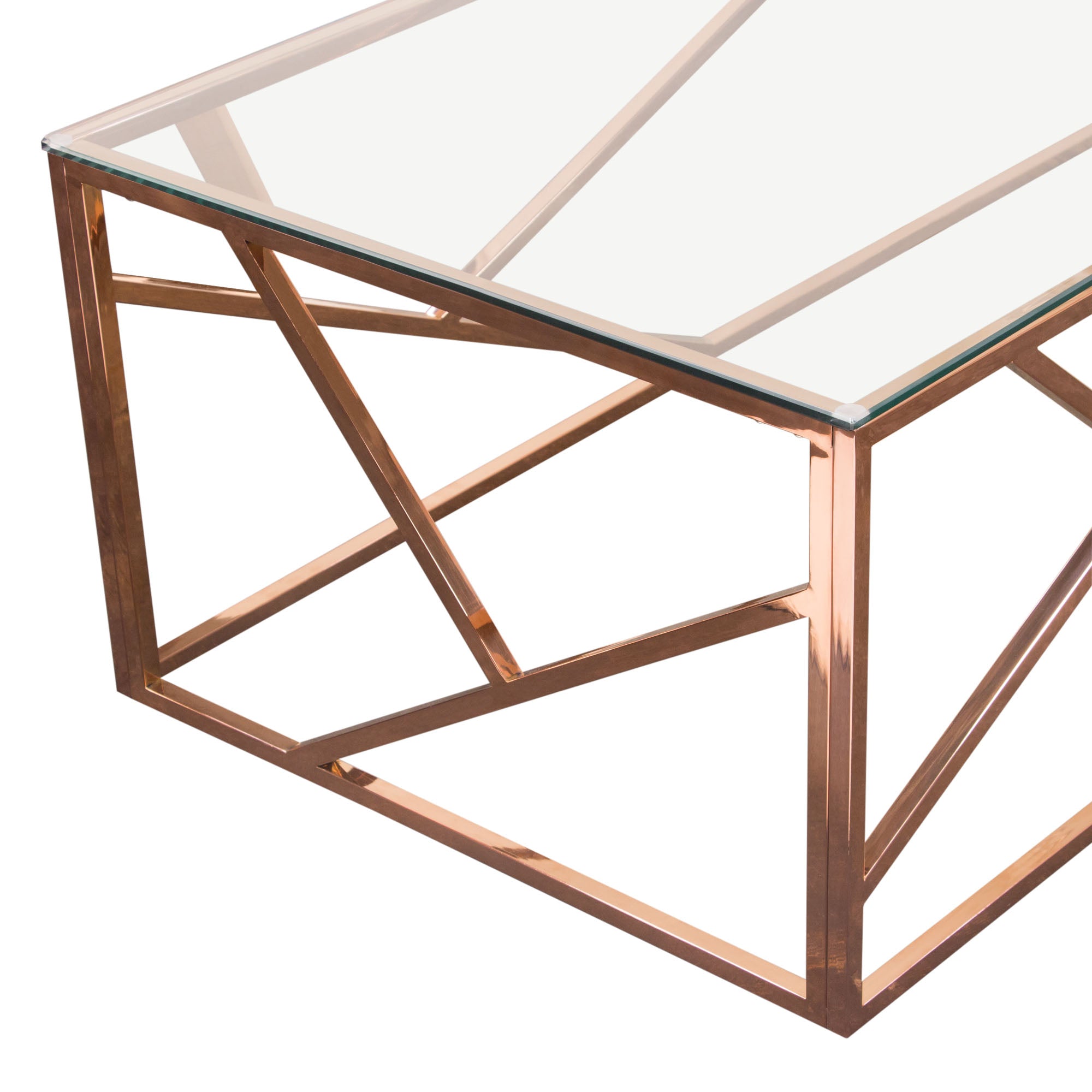 Nest Coffee Table - Rose Gold