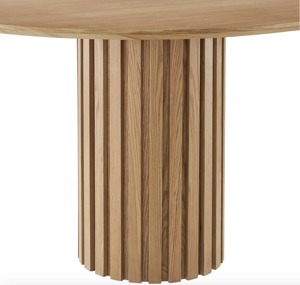 Senja Round Dining Table - Oak