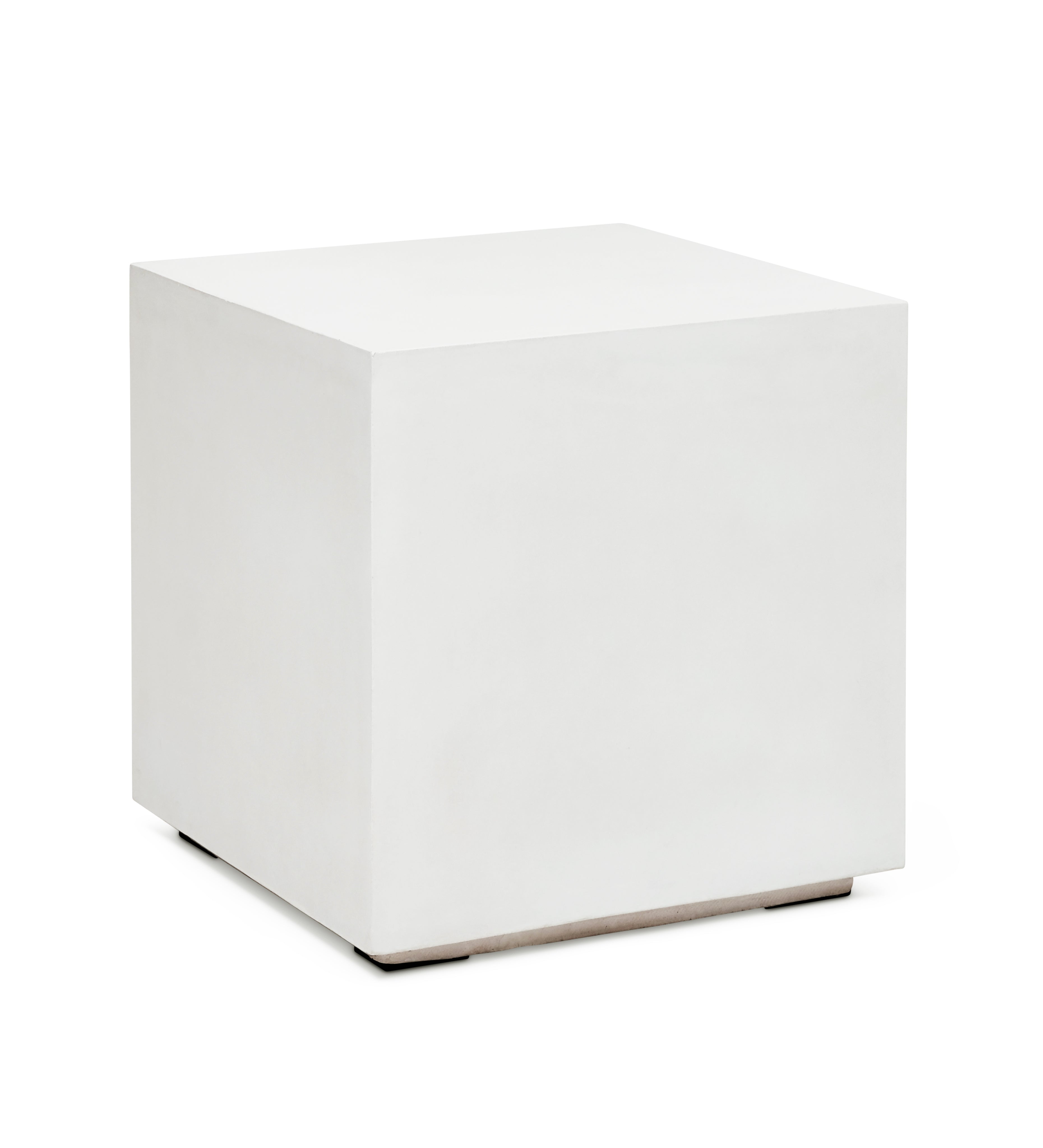 Bloc End Table - Ivory