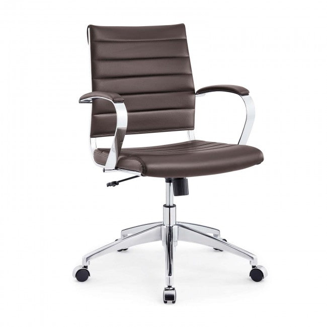 Jive Mid Back Office Chair - Brown