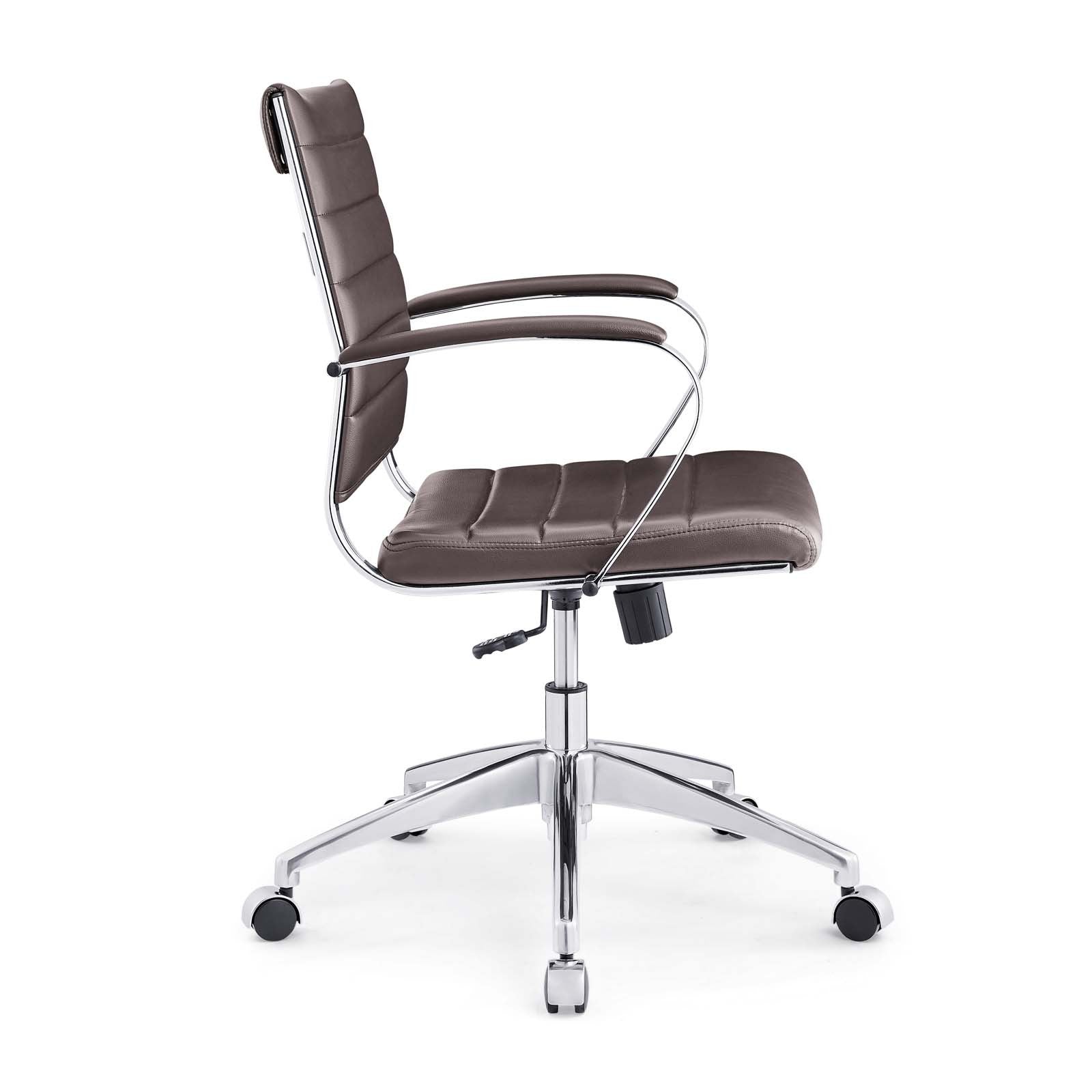 Jive Mid Back Office Chair - Brown