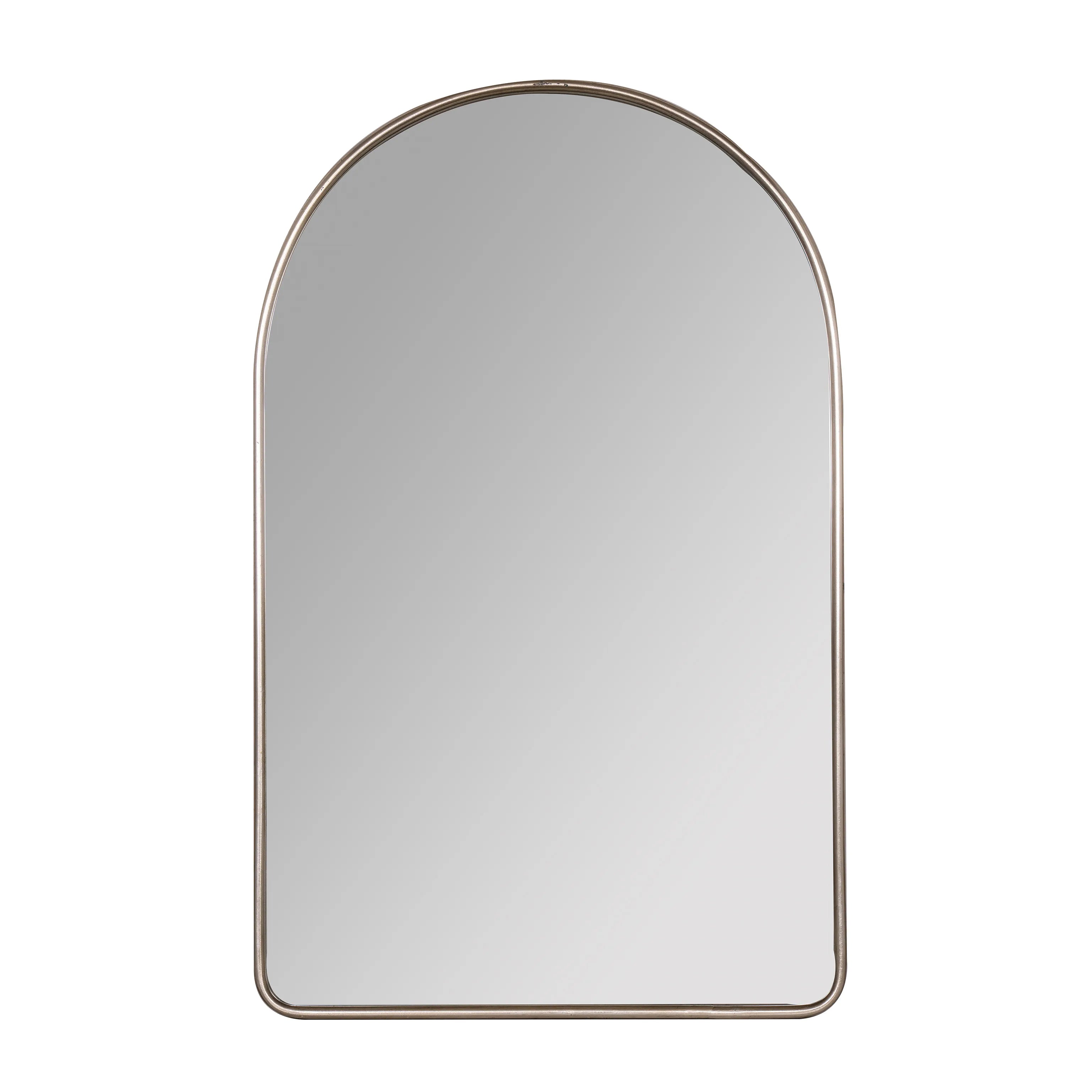 Sebastian Arched Wall Mirror- Silver