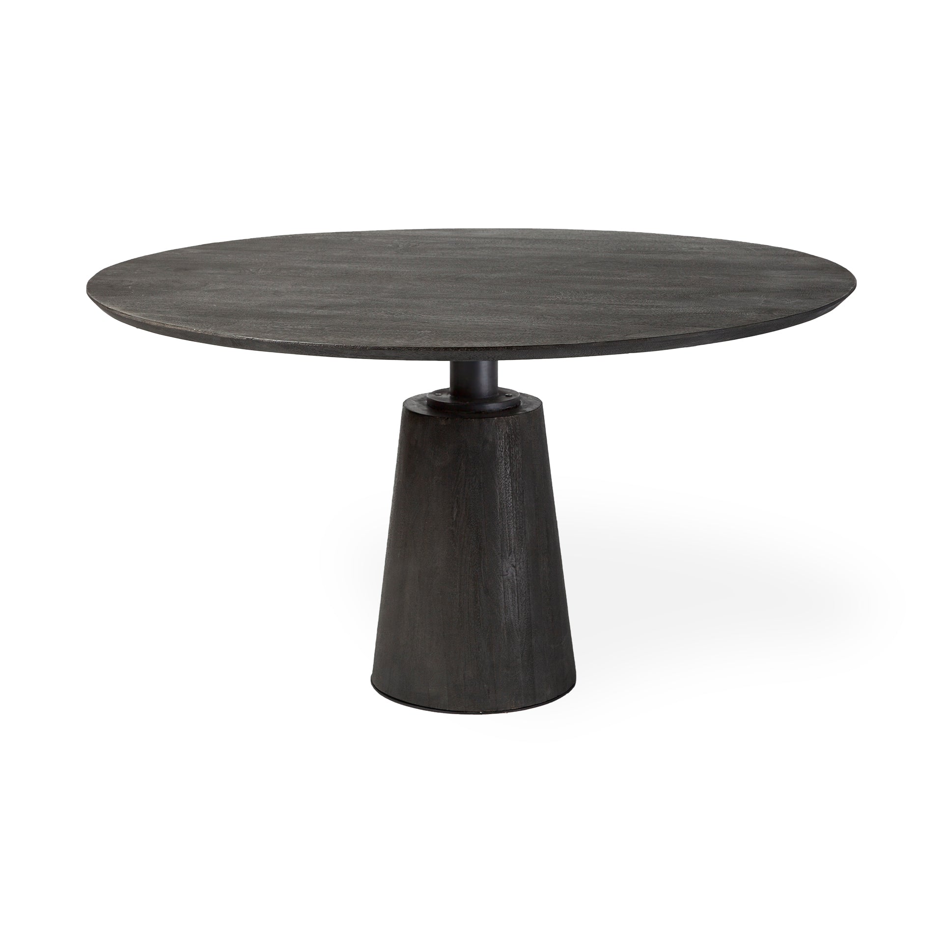 Myra Dining Table - Dark Brown Wood