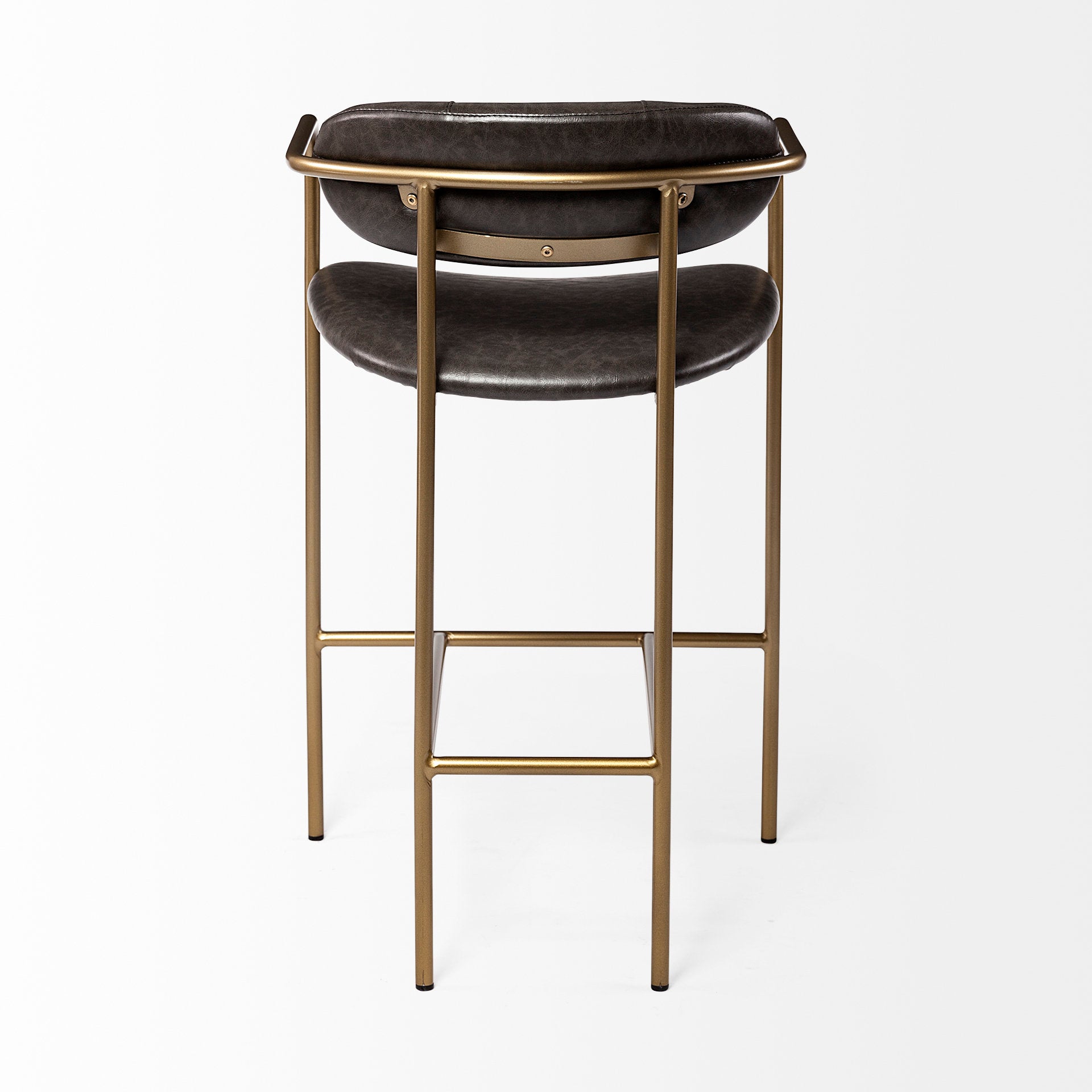 Sterling Counter Stool - Brown Vegan Leather