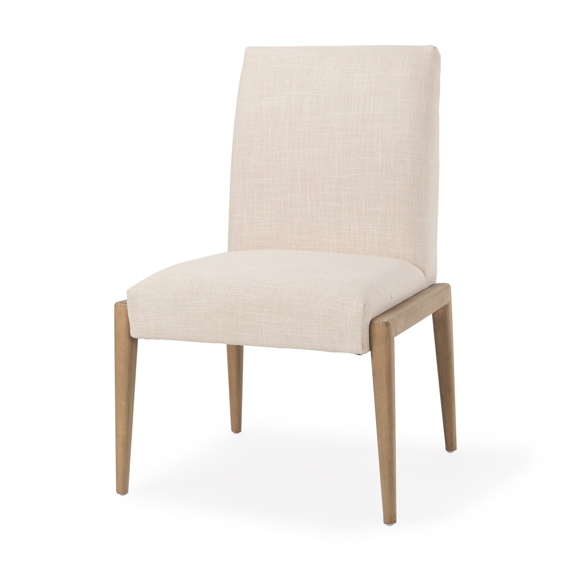 PALISADES ARMLESS CREAM DINING CHAIR - SET OF 2