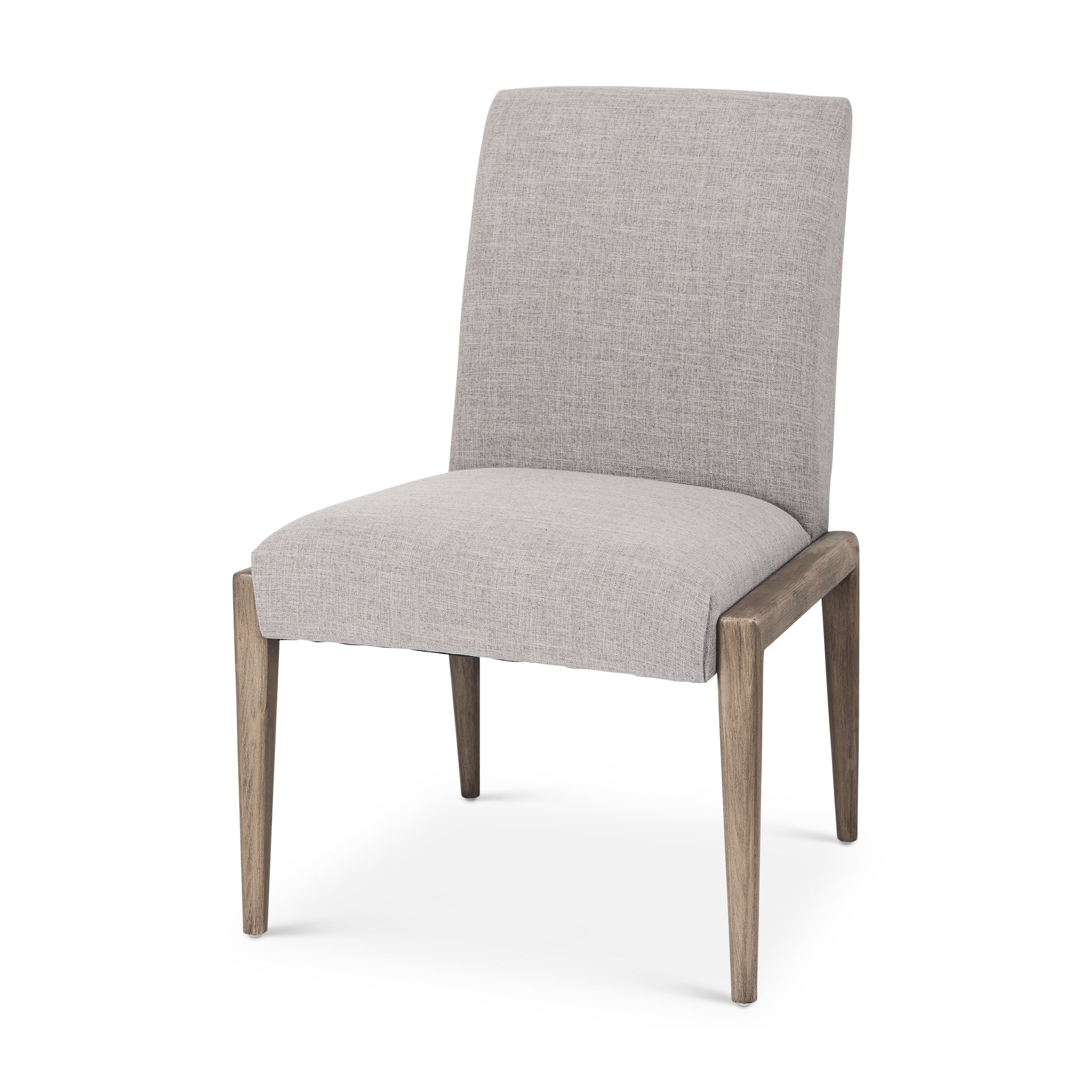 PALISADES ARMLESS GRAY DINING CHAIR - SET OF 2
