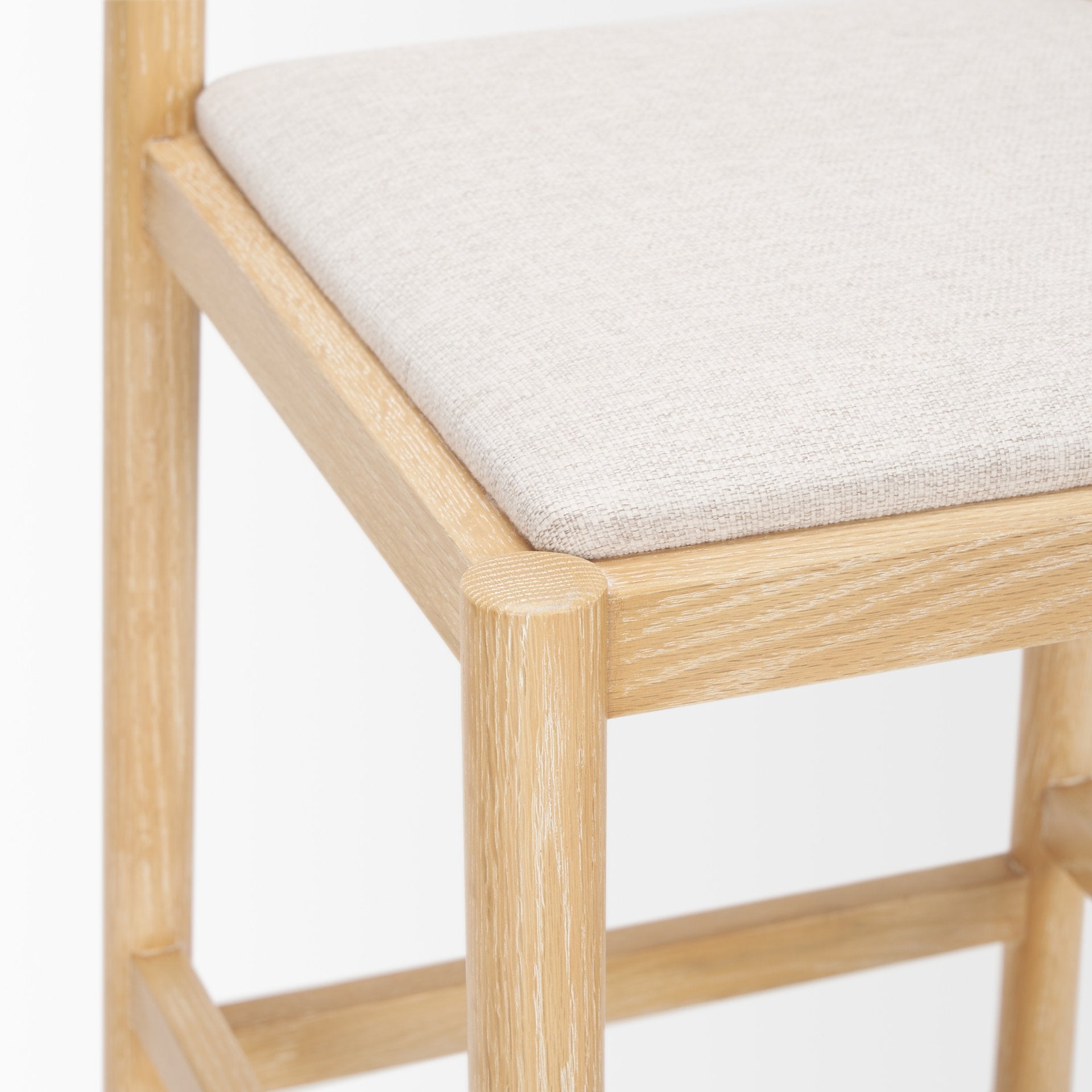 Sara Counter Stool - Light Brown Wood