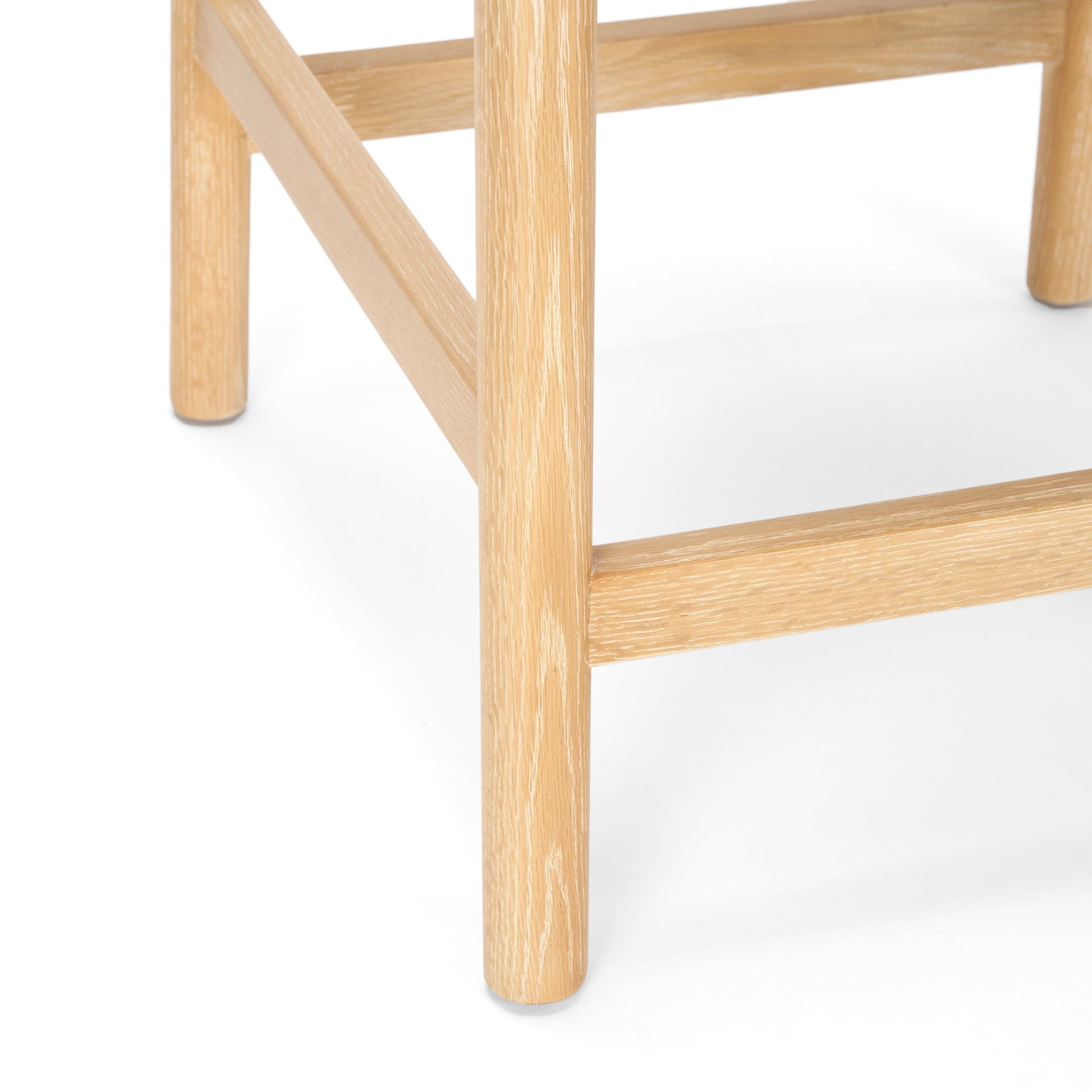 Sara Counter Stool - Light Brown Wood