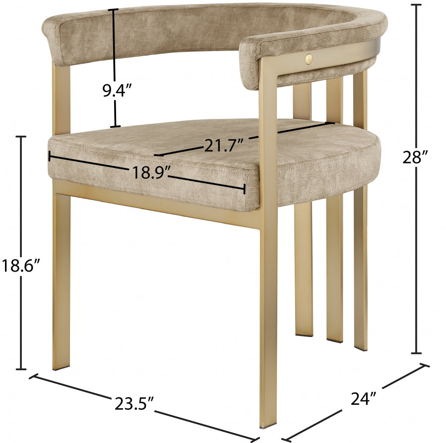 Marcie Dining Chair - Beige