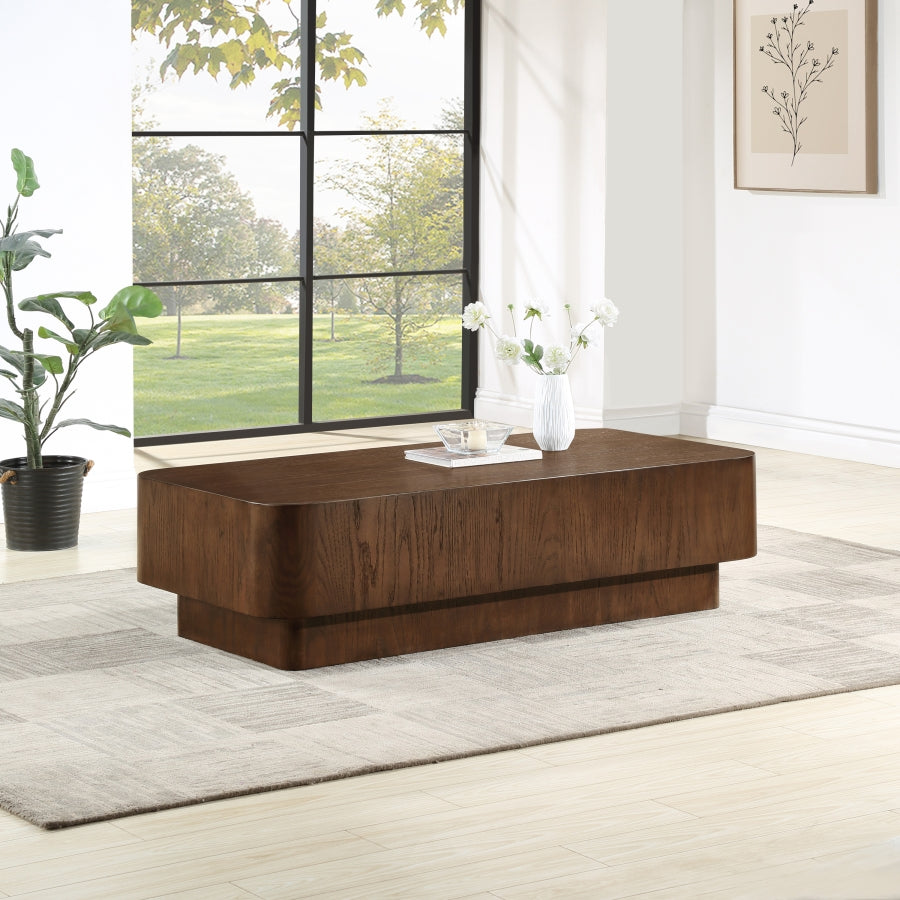 Oakley Coffee Table - Rich Brown