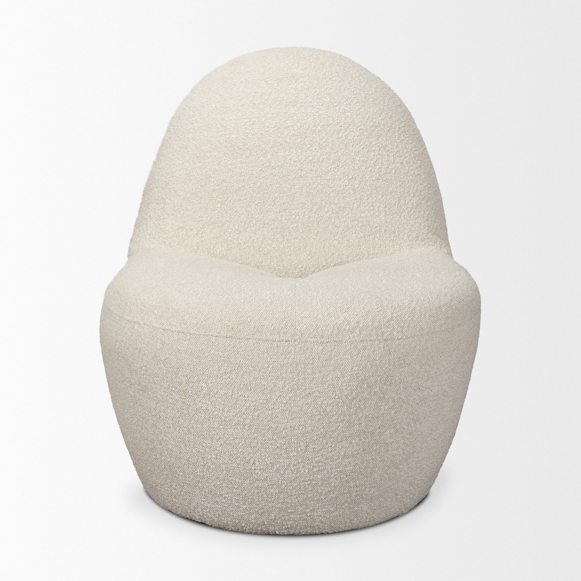 Beverly Accent Chair - Cream Boucle