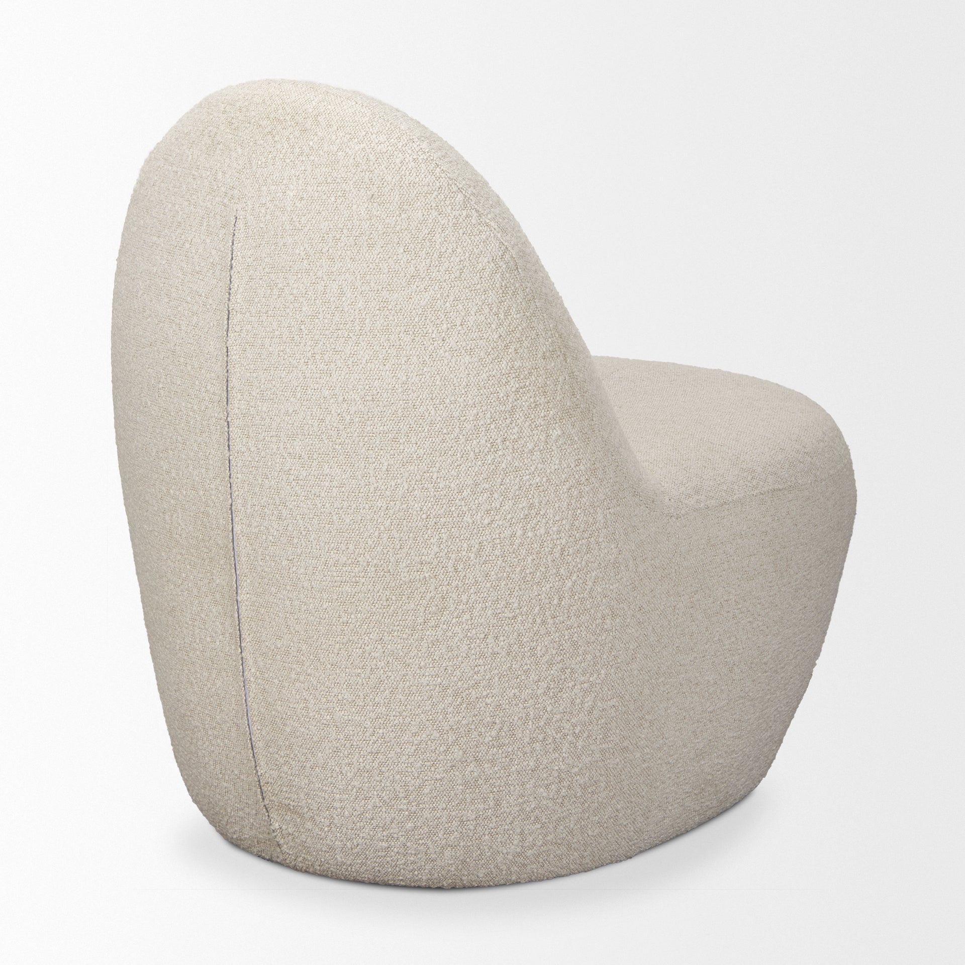 Beverly Accent Chair - Cream Boucle