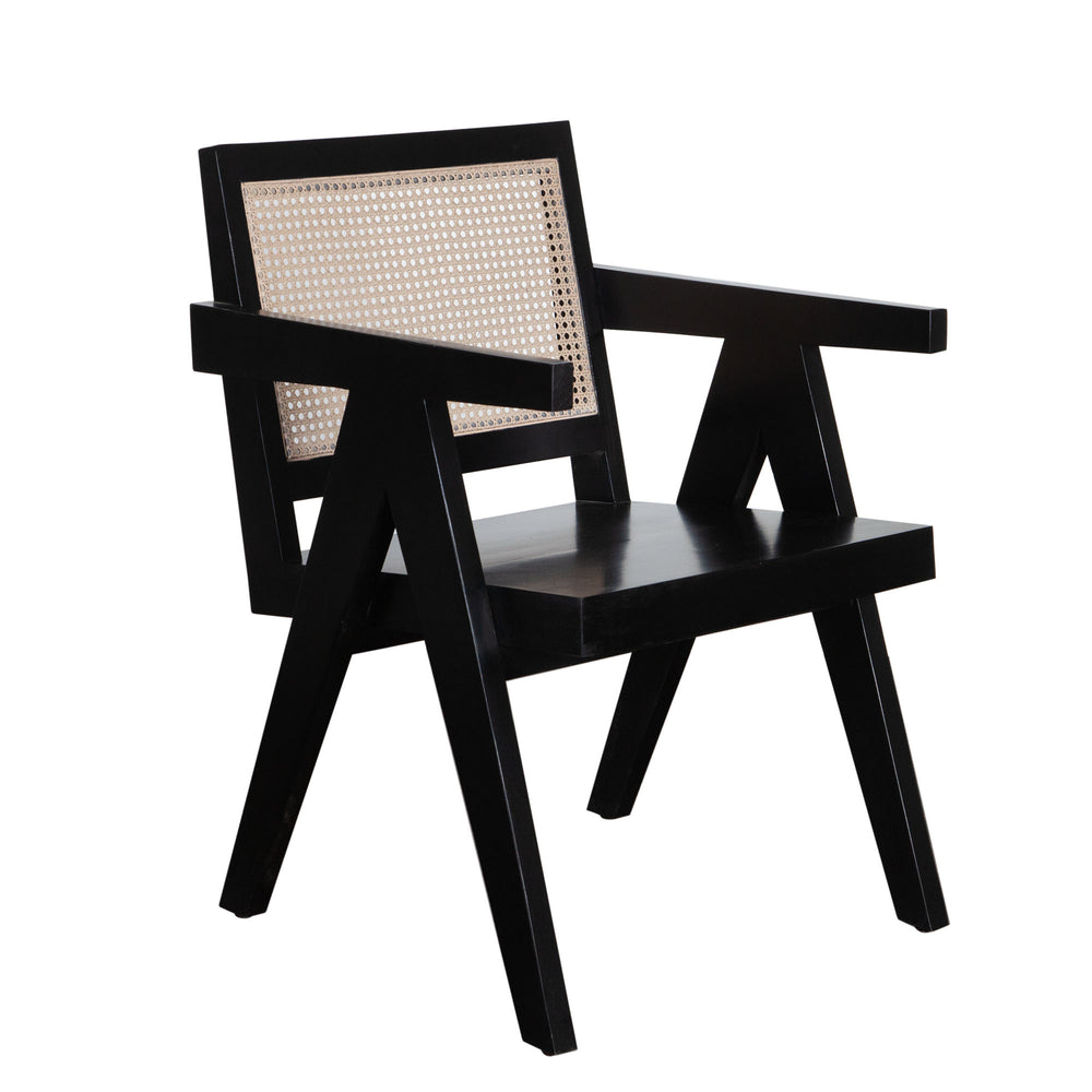 Carter Cane Chair - Black