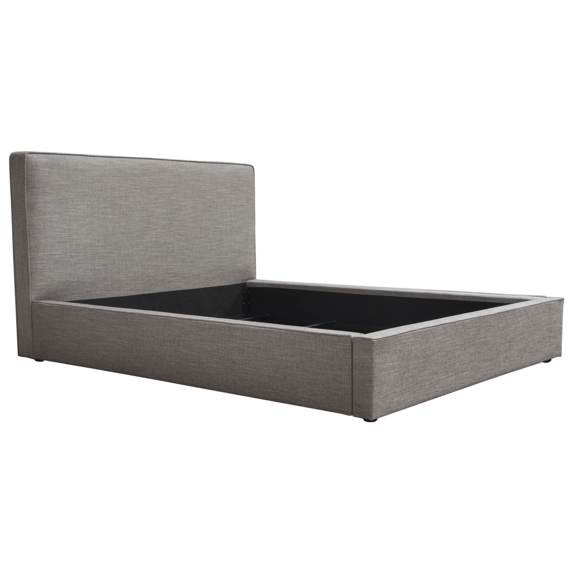 Cloud Low Profile Bed - Grey