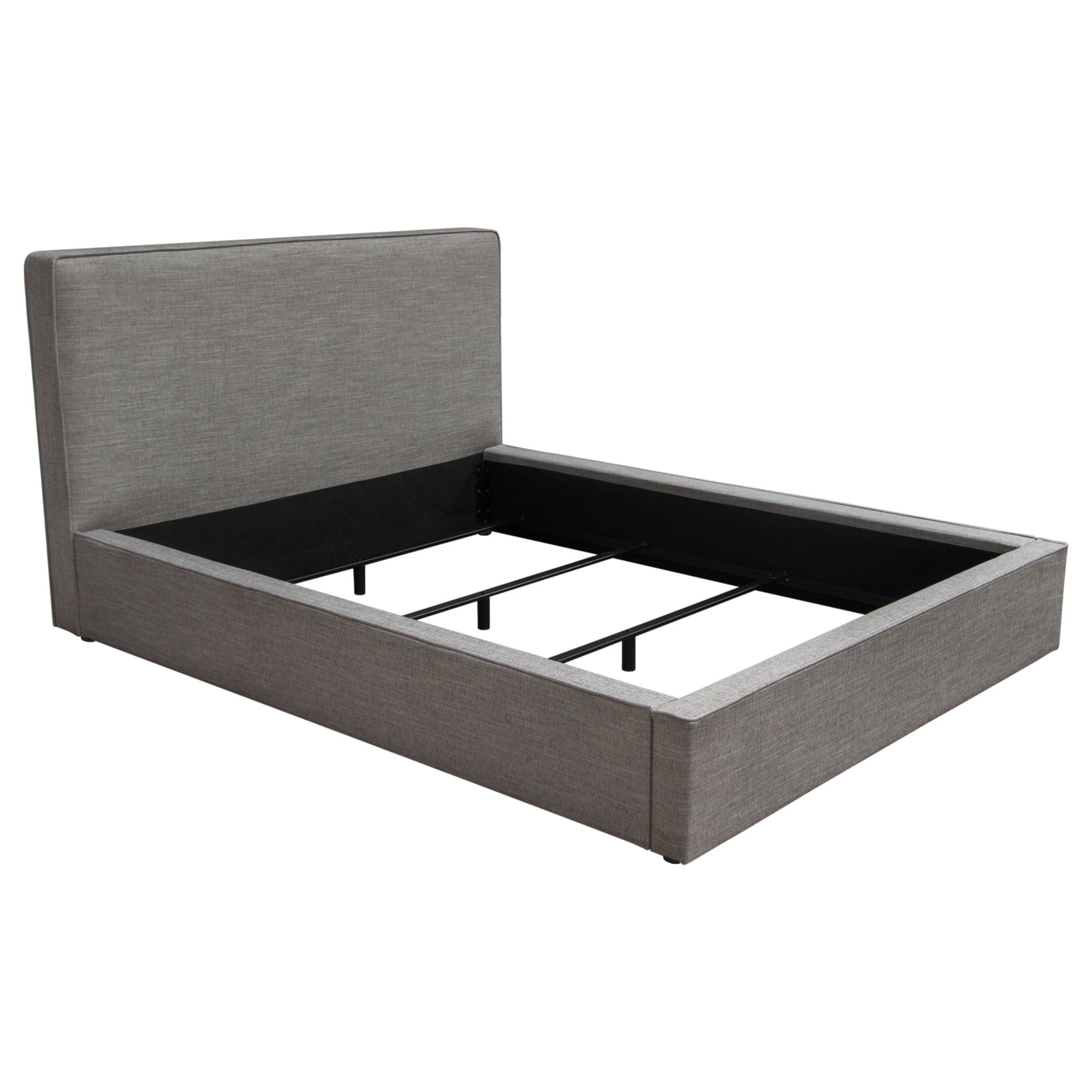 Cloud Low Profile Bed - Grey