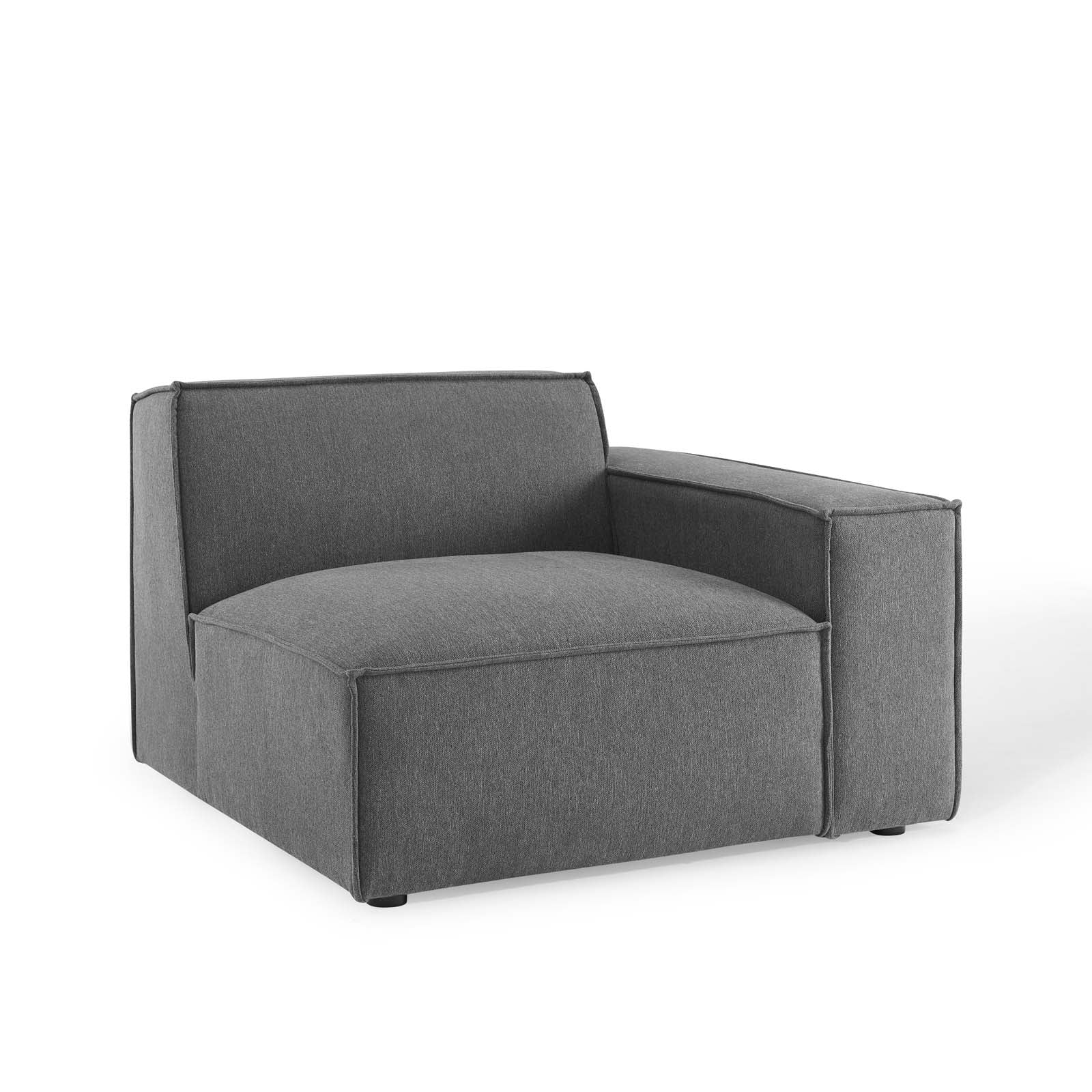 Breeze 4 Piece Sectional - Charcoal