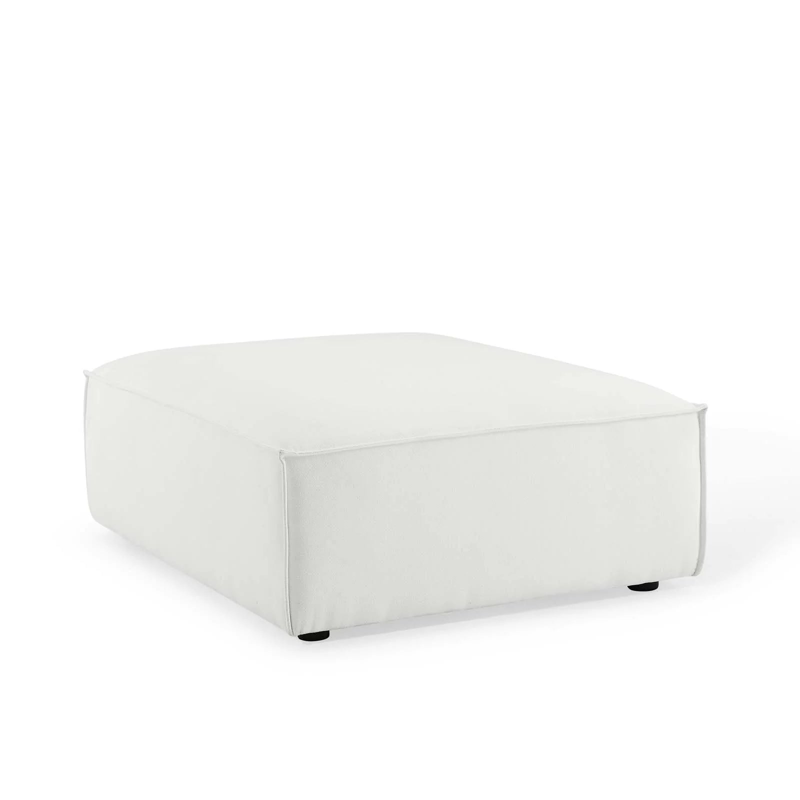 Breeze 5 Piece Extended Sectional - White