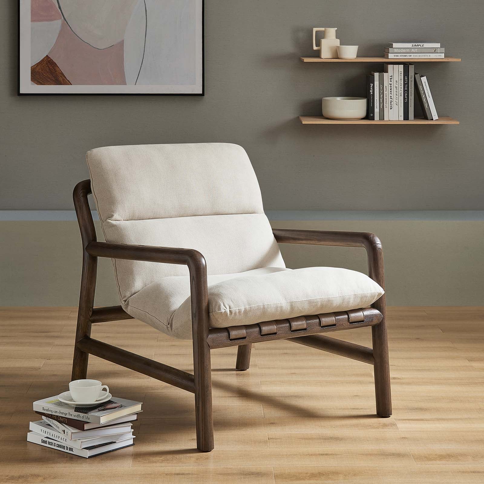 PAX WOOD SLING CHAIR