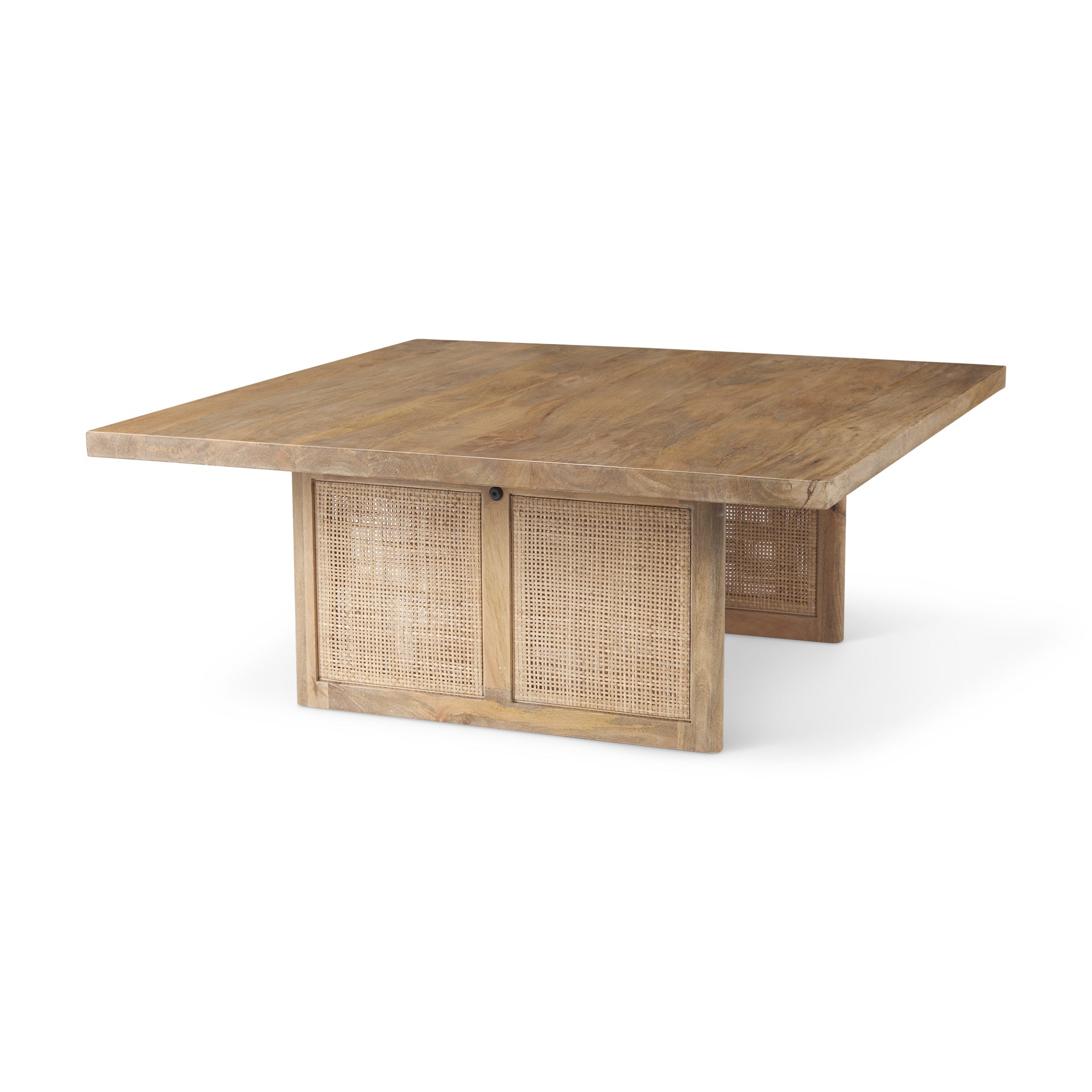 GRIER COFFEE TABLE - LIGHT BROWN