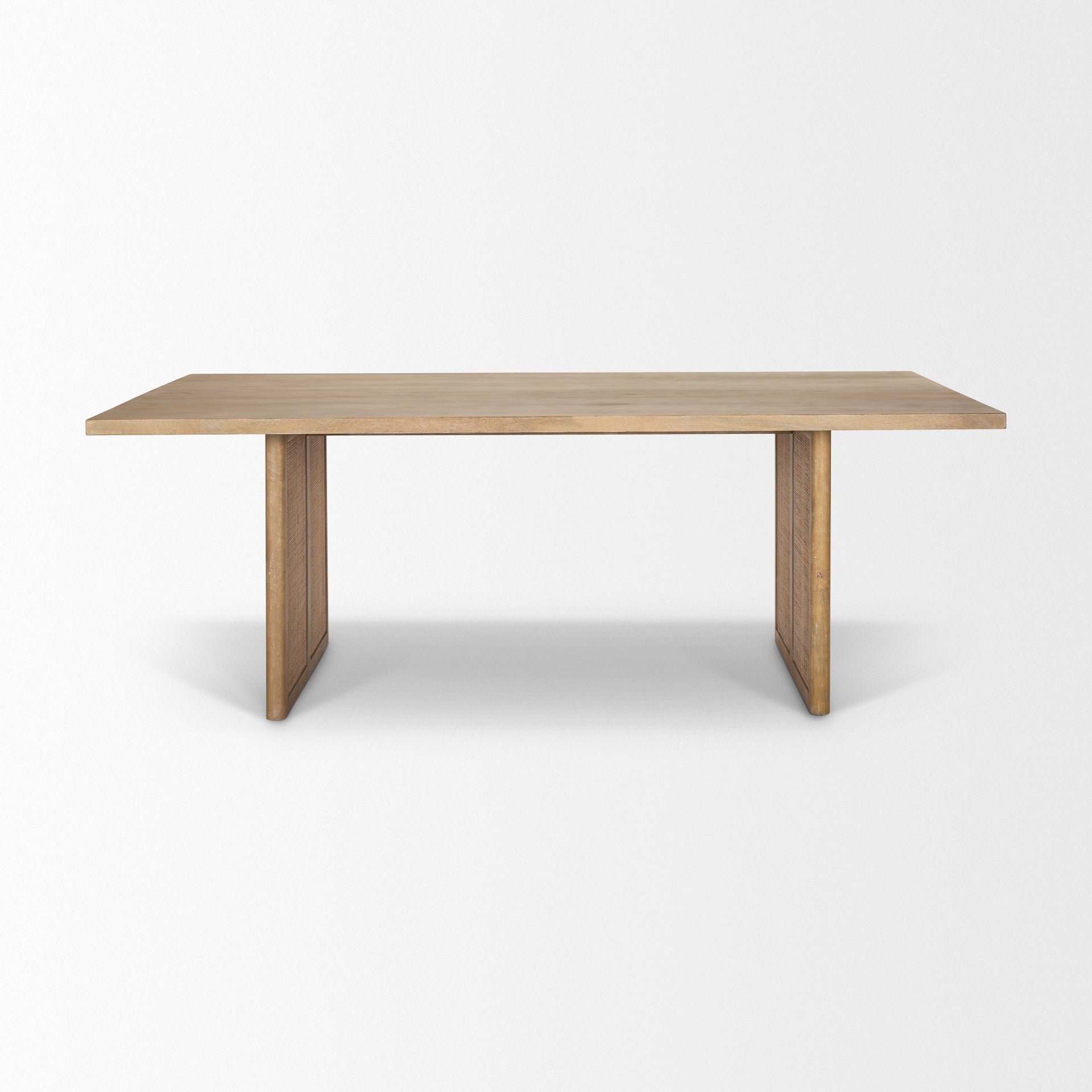 GRIER DINING TABLE - LIGHT BROWN