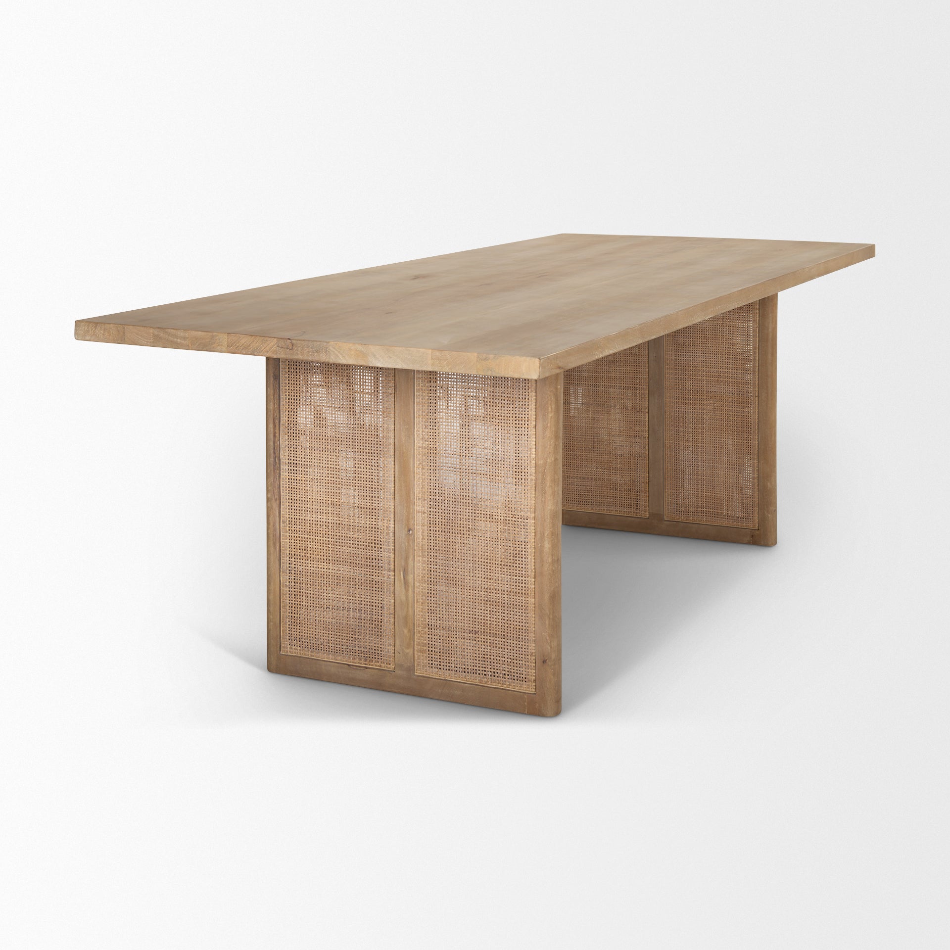 GRIER DINING TABLE - LIGHT BROWN