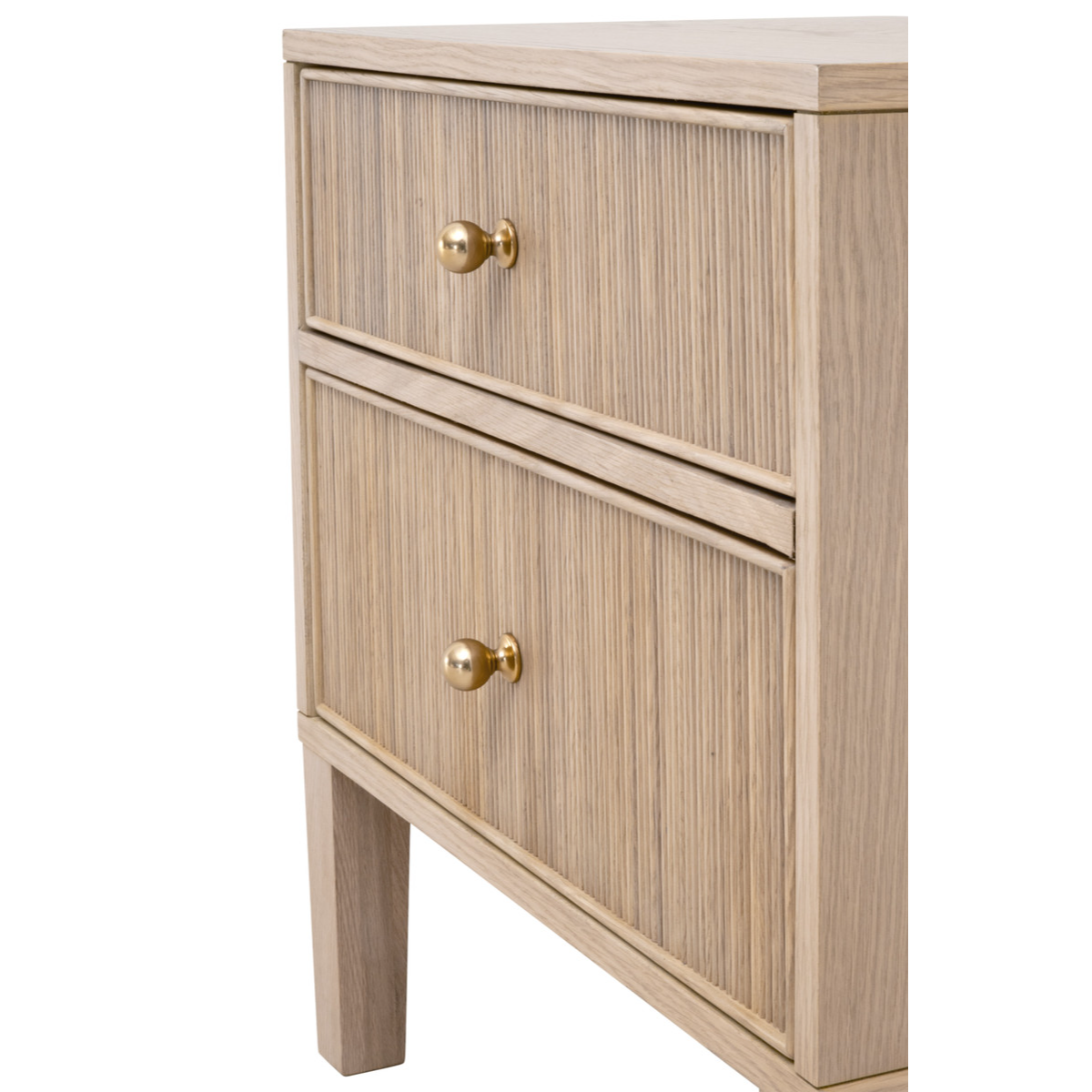 Highland 2 Drawer Nightstand