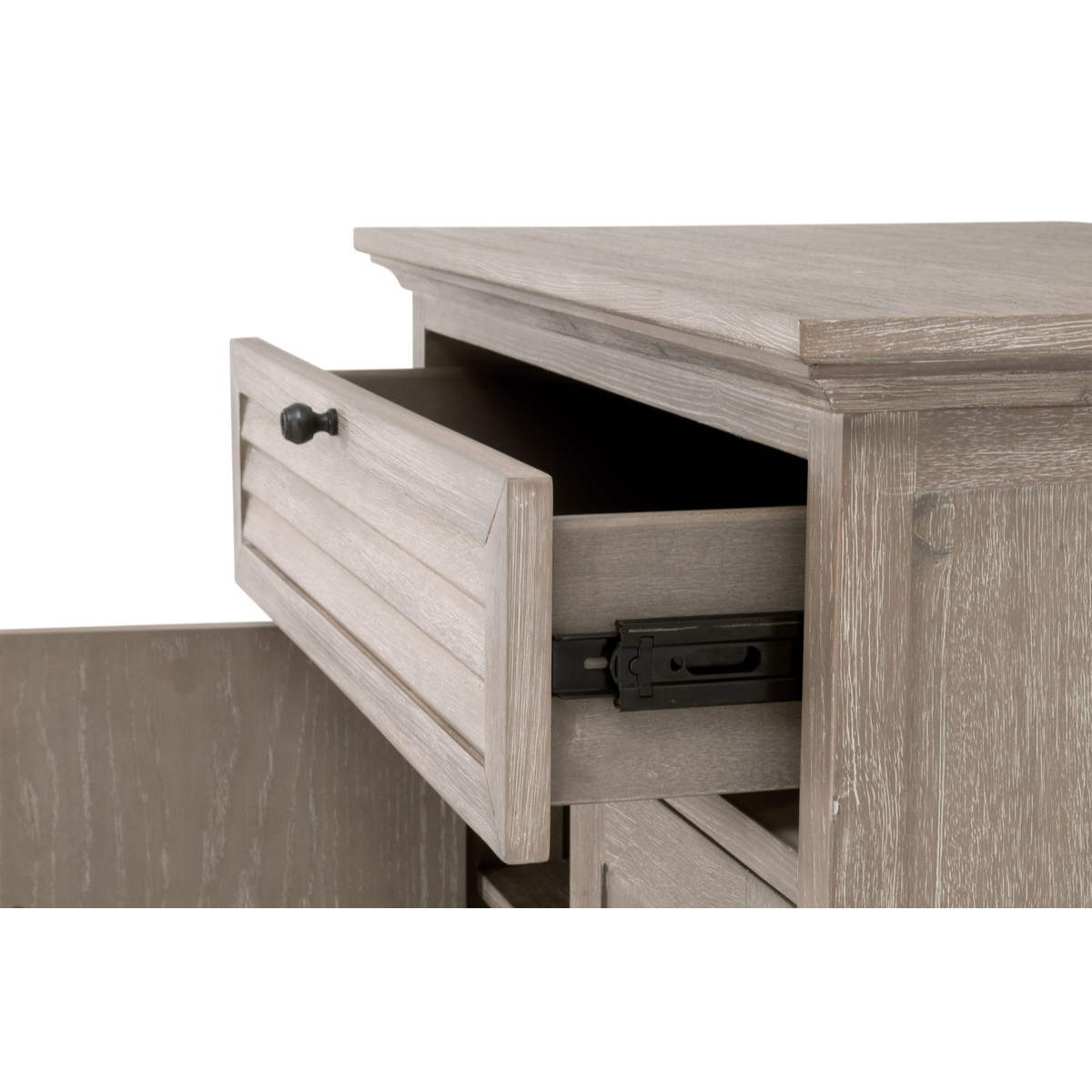 Eden 1-Drawer 2-Door Nightstand